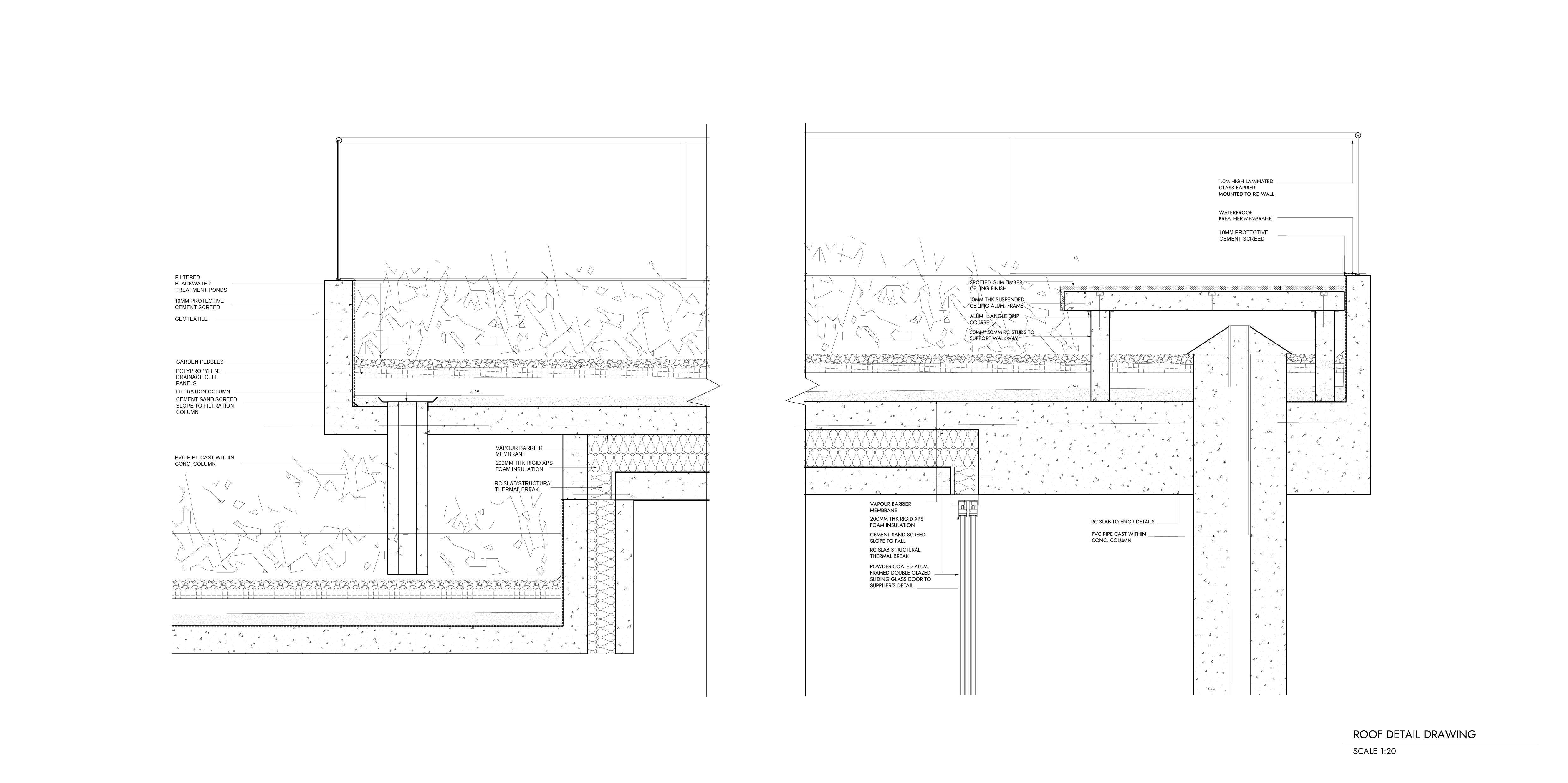 ROOF DETAIL DRAWING