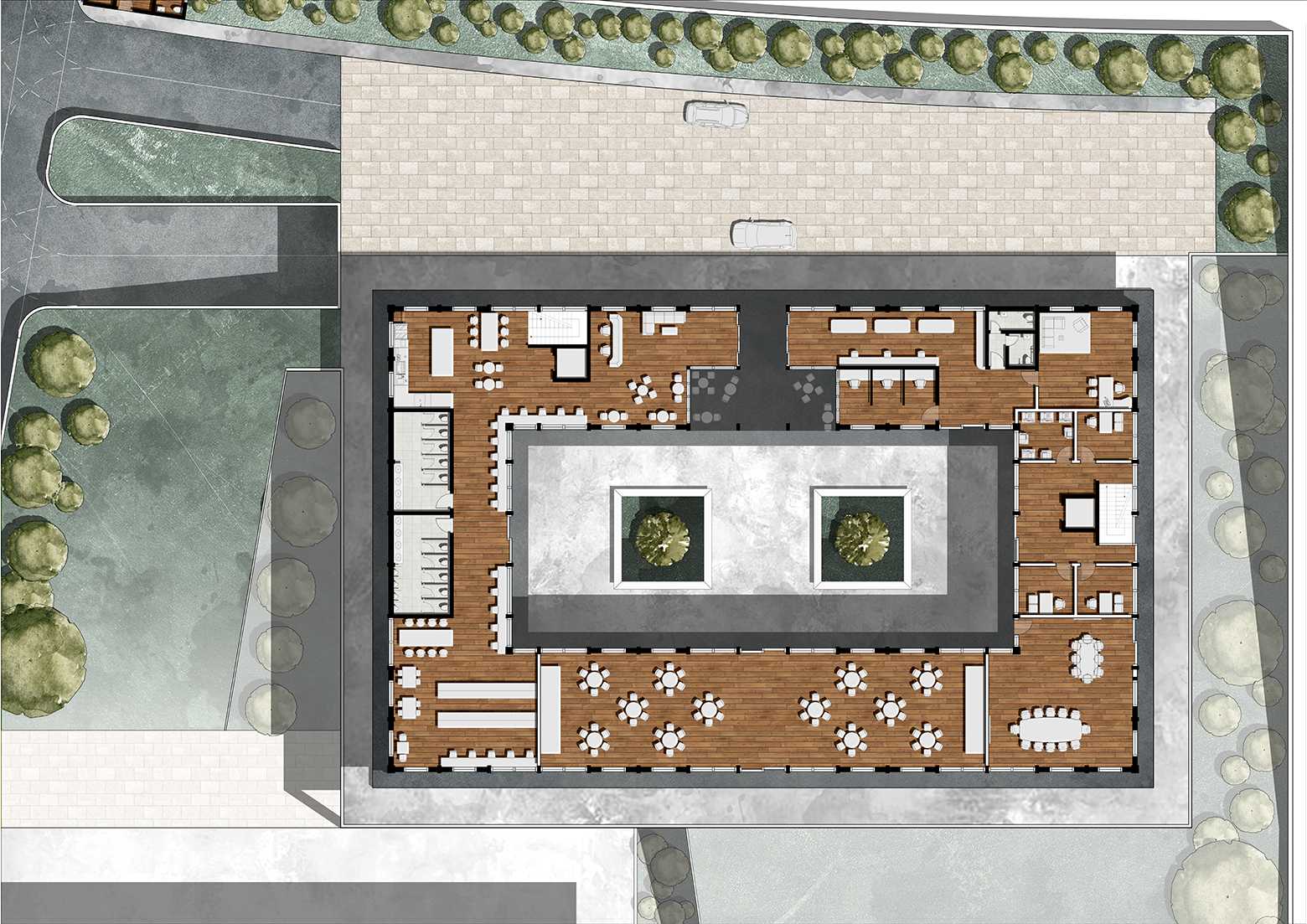 1:200 Scale First Floor Plan (Hanok)