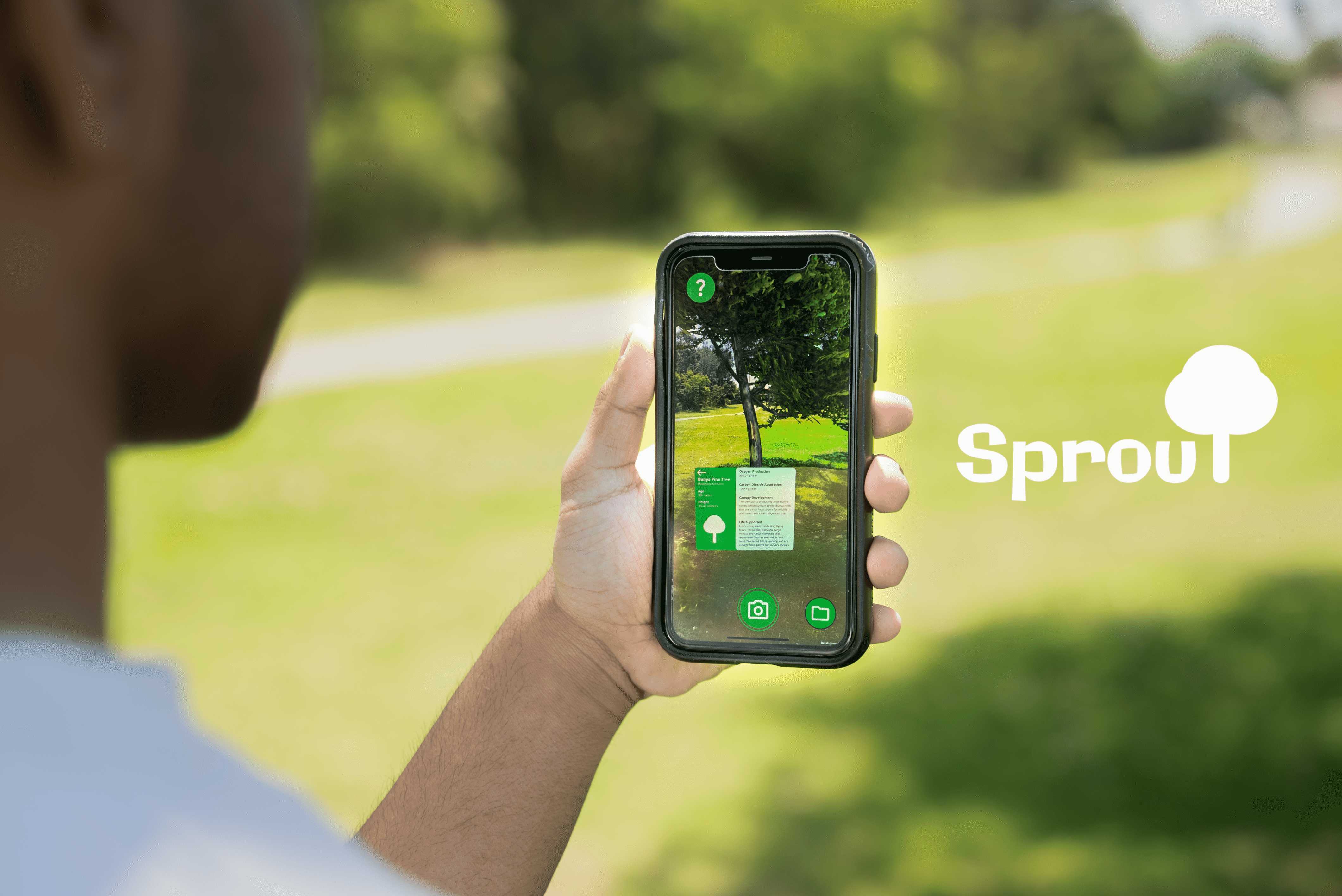 See your impact take root—Sprout’s AR feature lets you watch your virtual tree grow, connecting you to the future of the environment with every sapling planted.