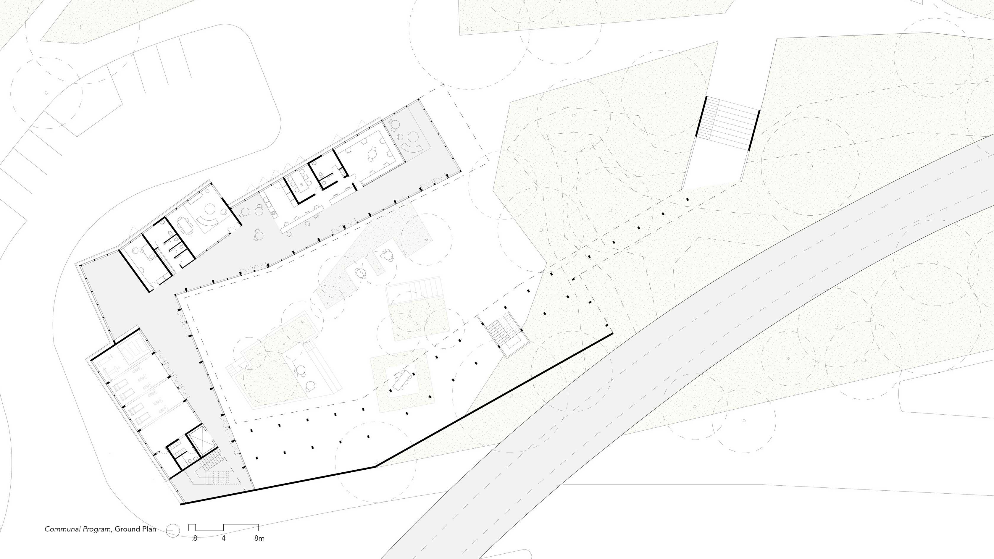 Communal (active) Program, Ground Plan