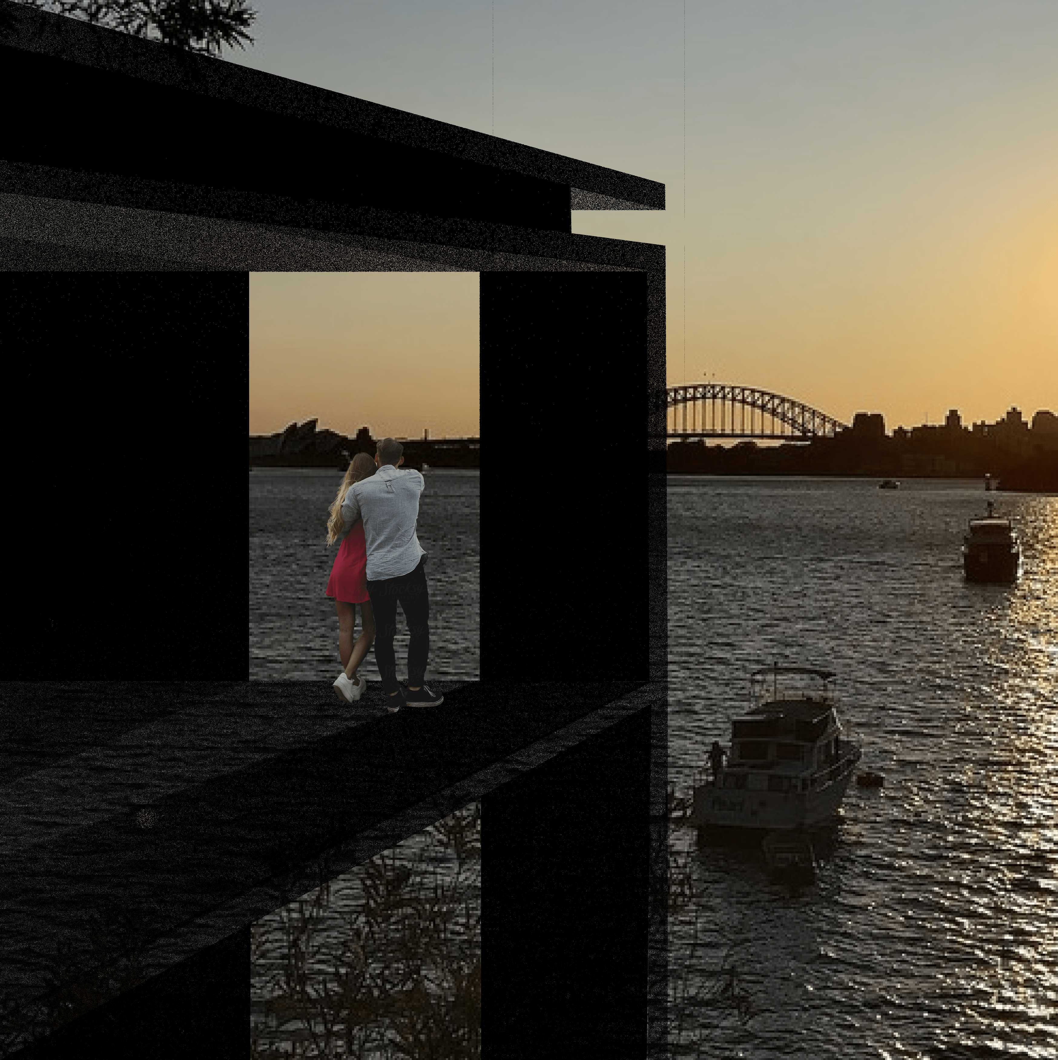 Placing the natural qualities of the site in the spotlight, Atlantis catalyses its architectural mystery to celebrate the ephemerality of Sydney Harbour and its processes.