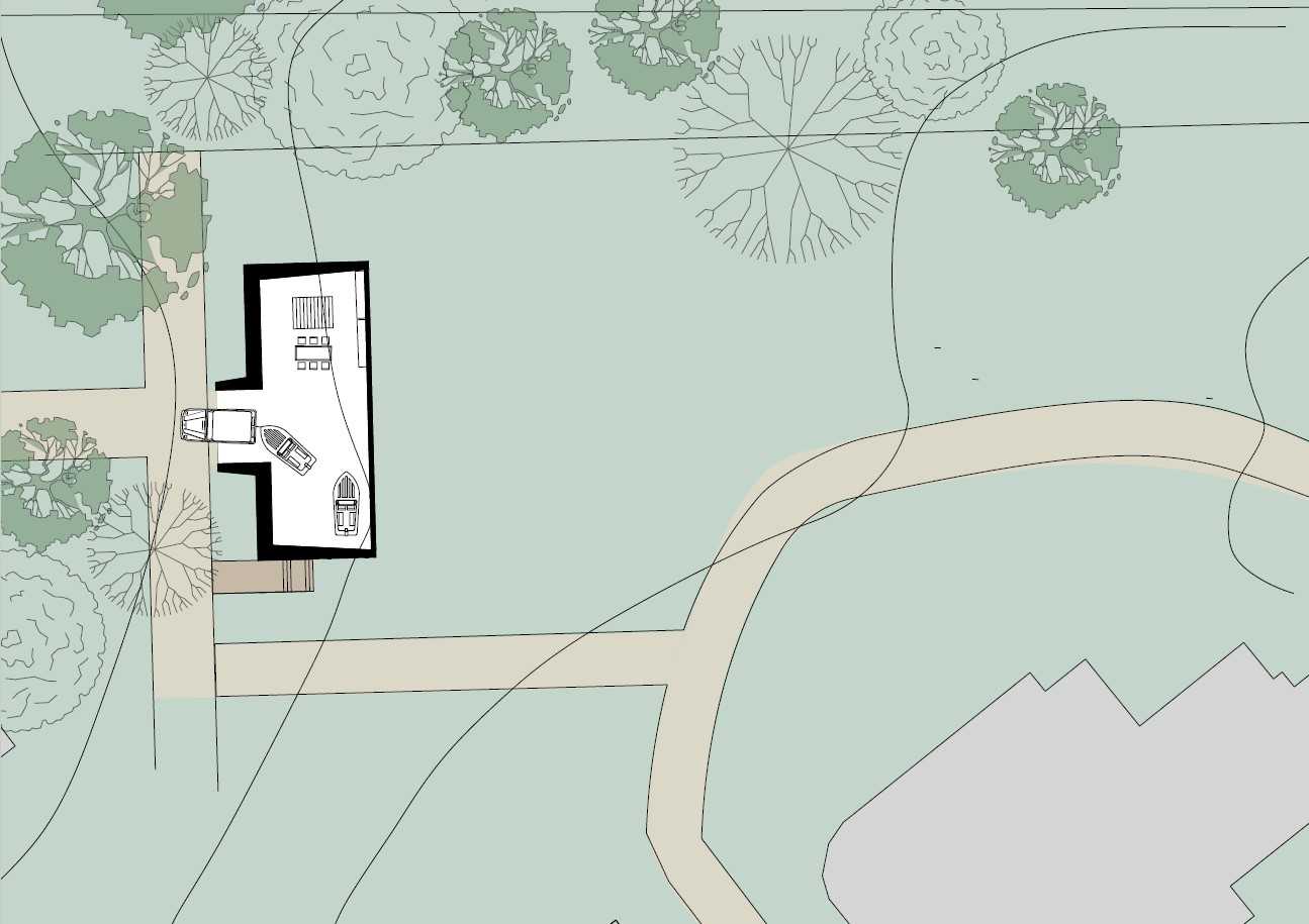 Underground Floor plan of the station