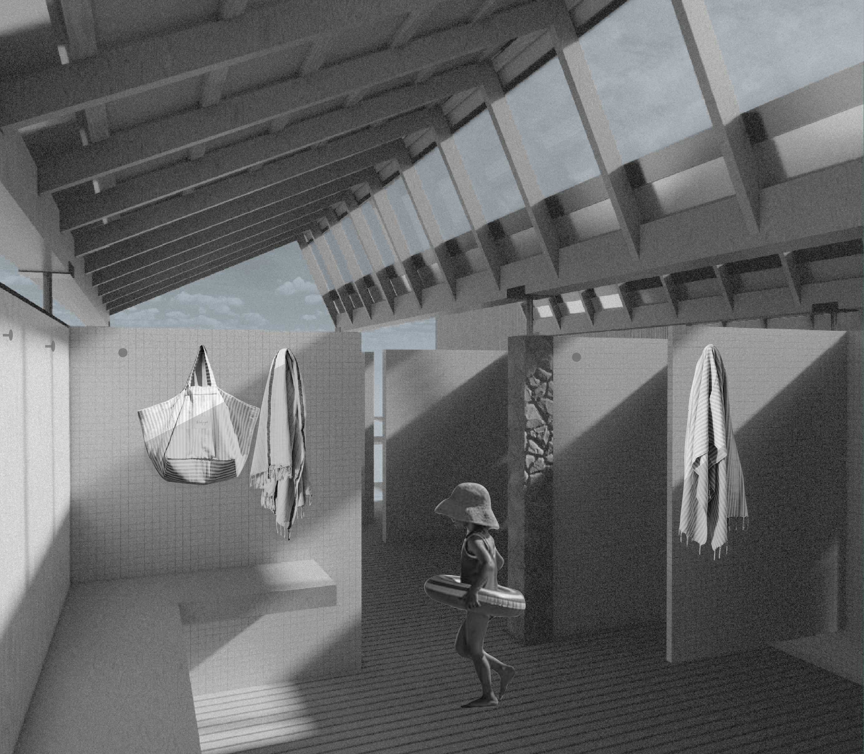 Internal view of Changing Rooms