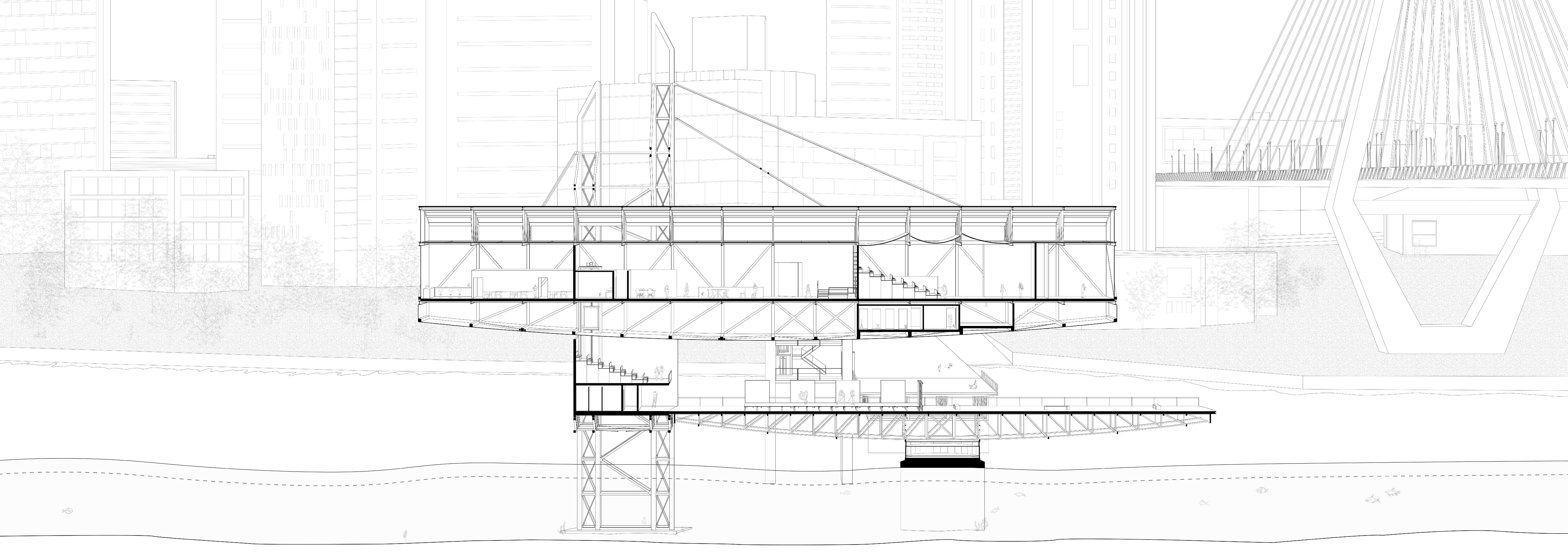 Sectional Perspective Drawing 2