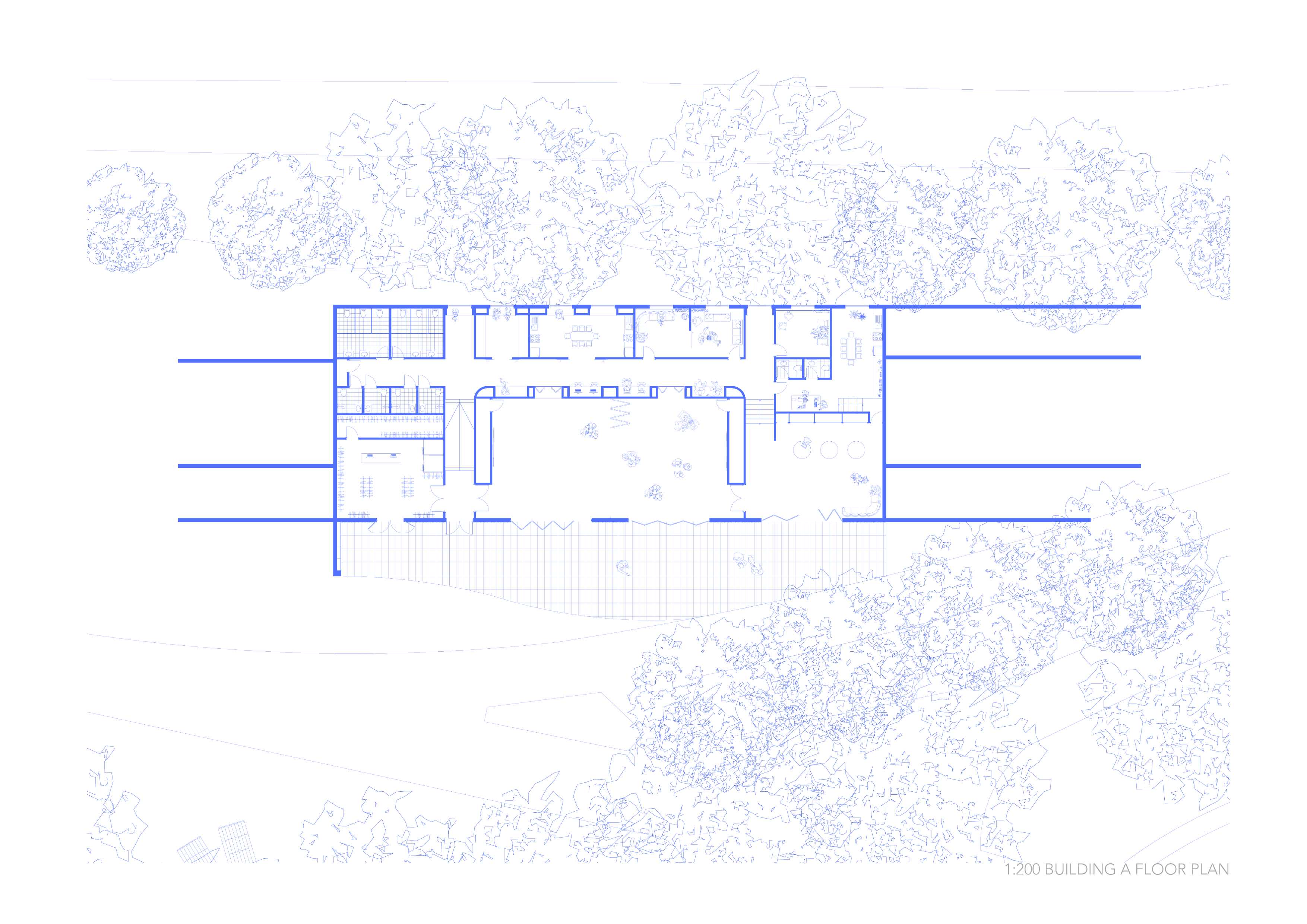 A Place for All: 1:200 Building A Floor Plan