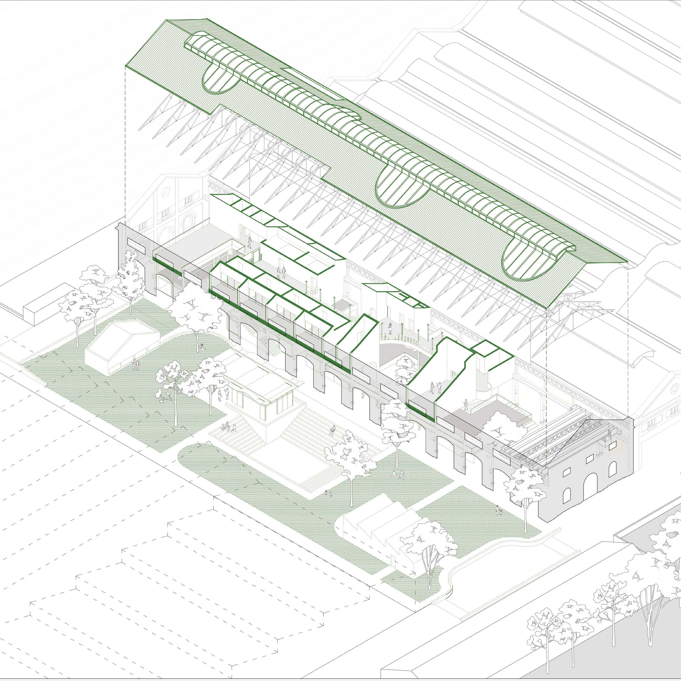 Axonometric view