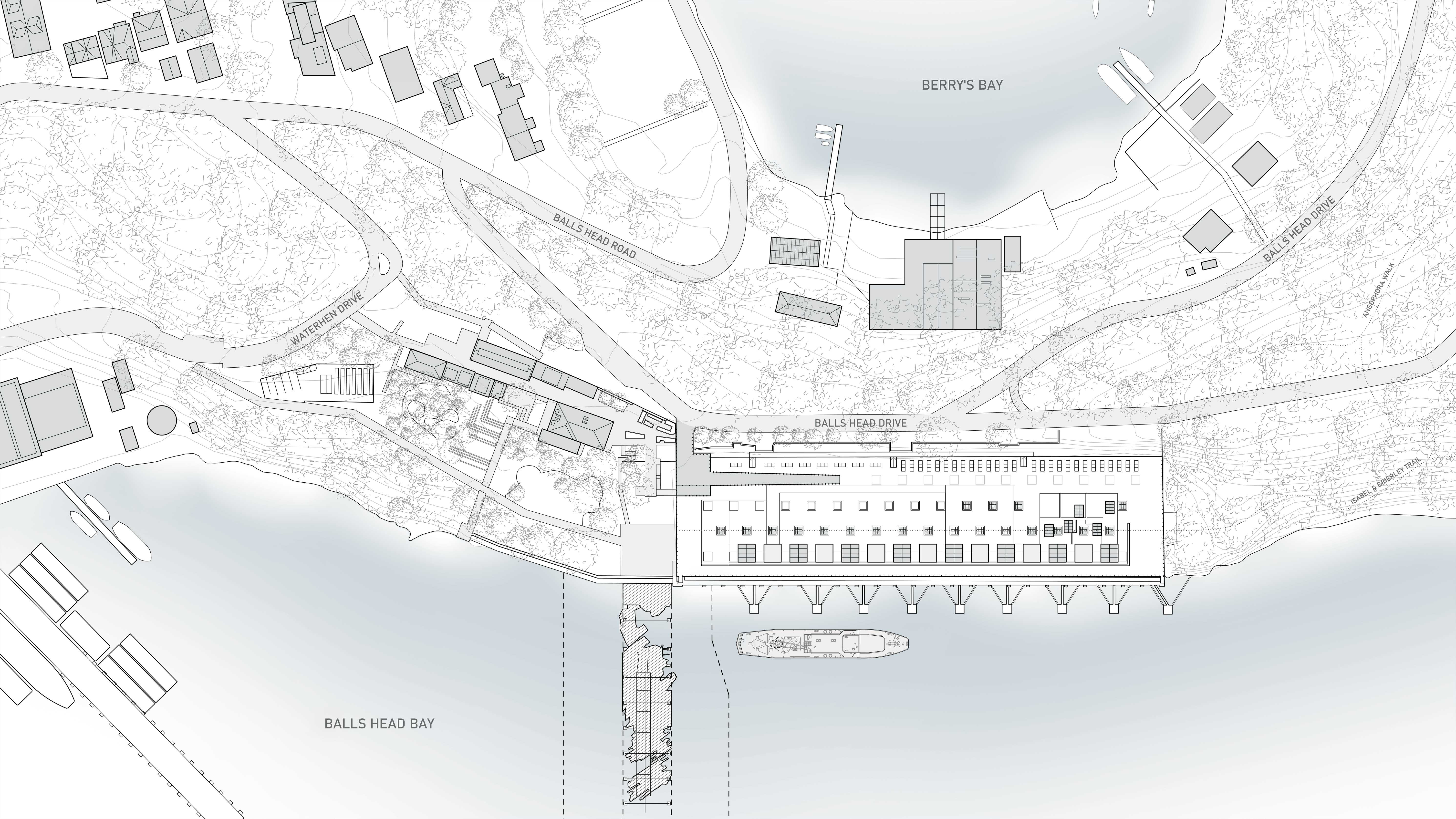 Site Plan of The Coal Loader