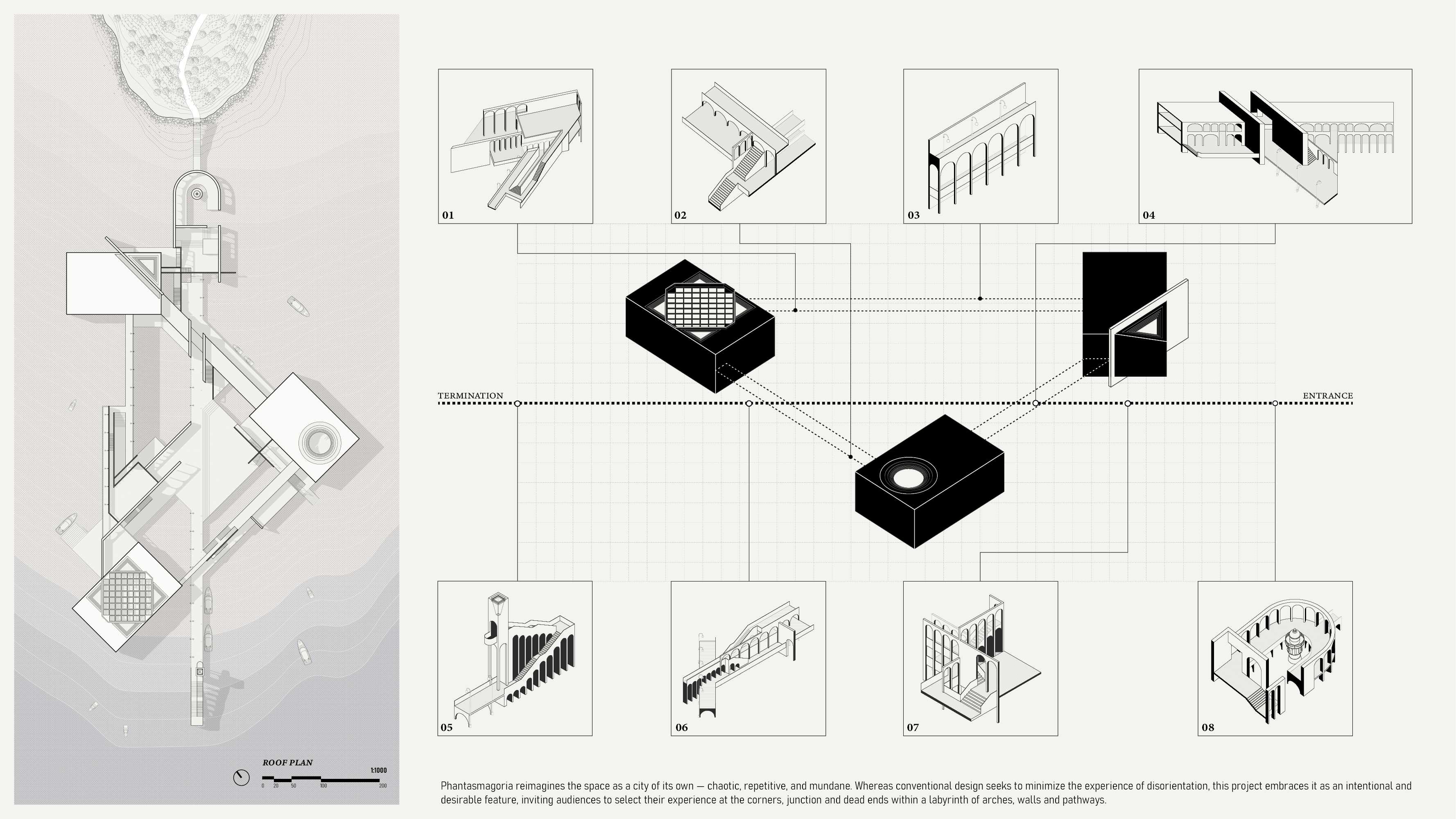 Roof Plan and Threshold Studies