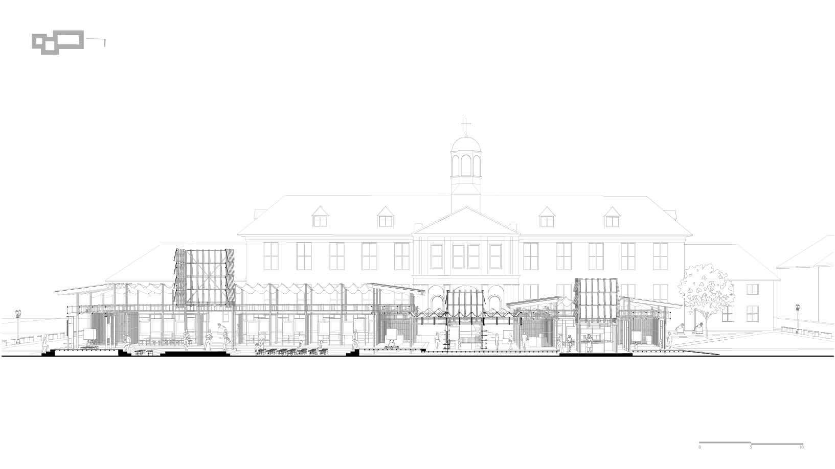 The perspective section of the project.