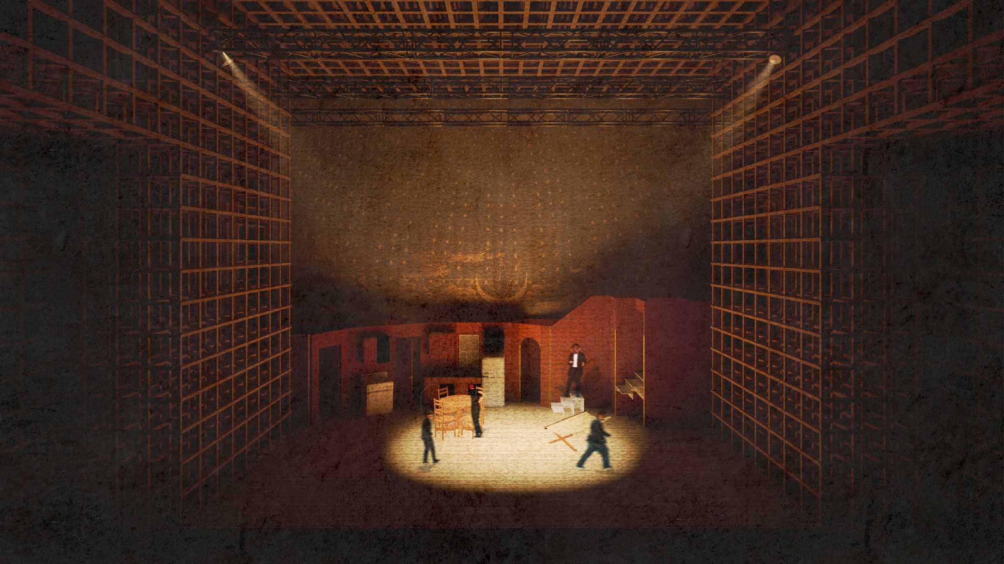 Interior Render of Floating Theatre