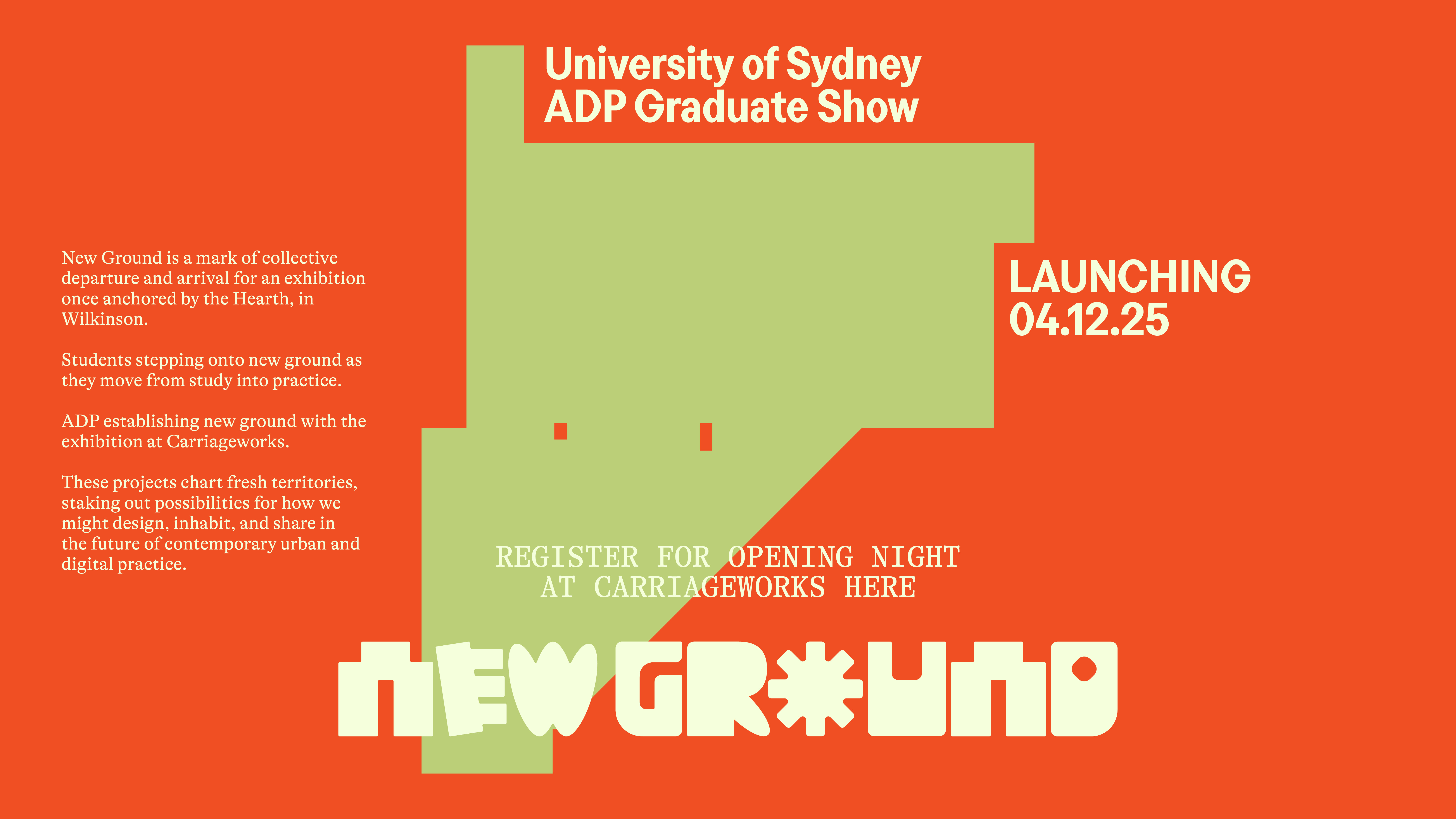 ADP Graduate Show Communication