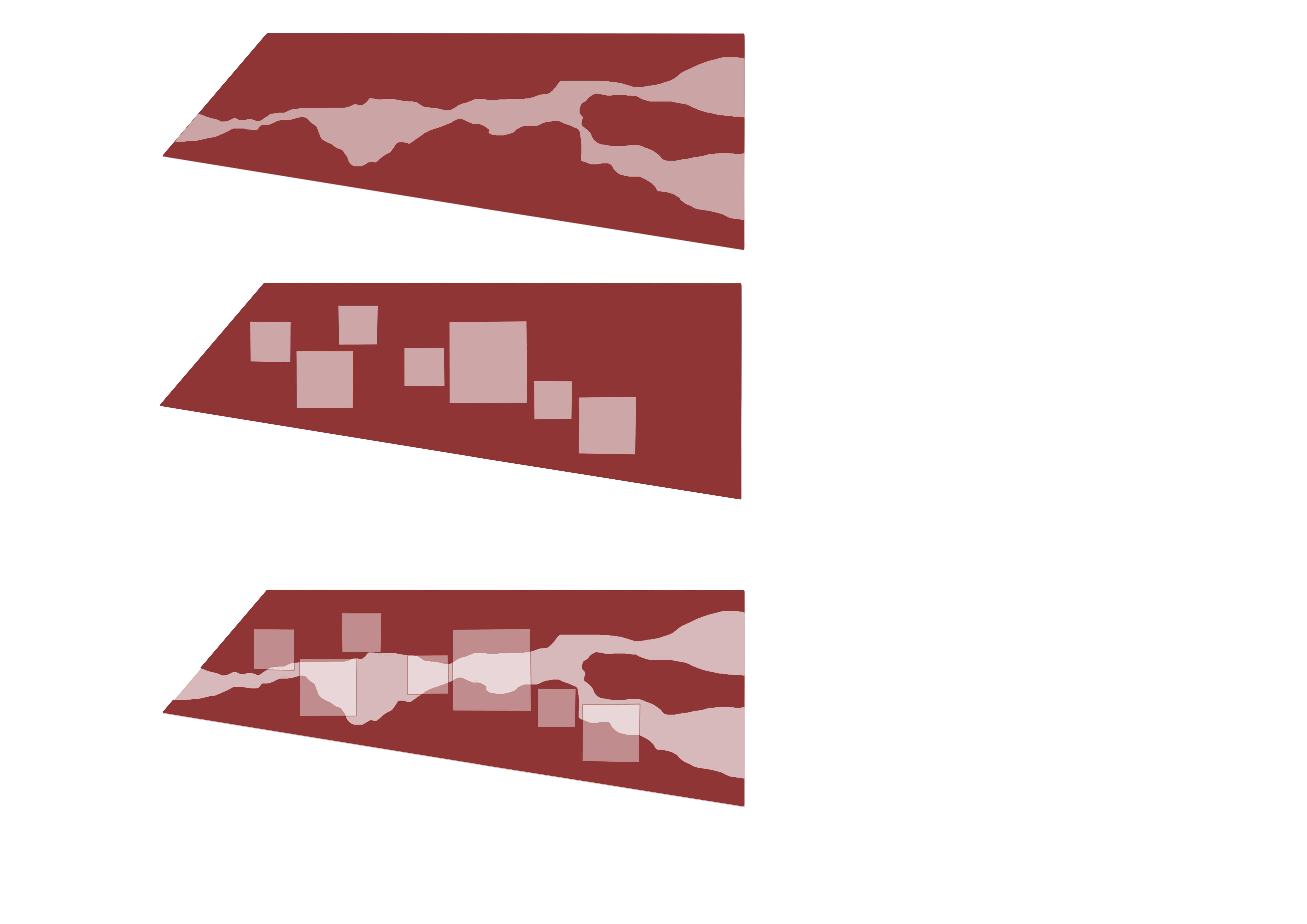 Design begins by carving through the site, shaping intentional spaces that invite visitors to pause, reflect, and appreciate the beauty and diversity of language.