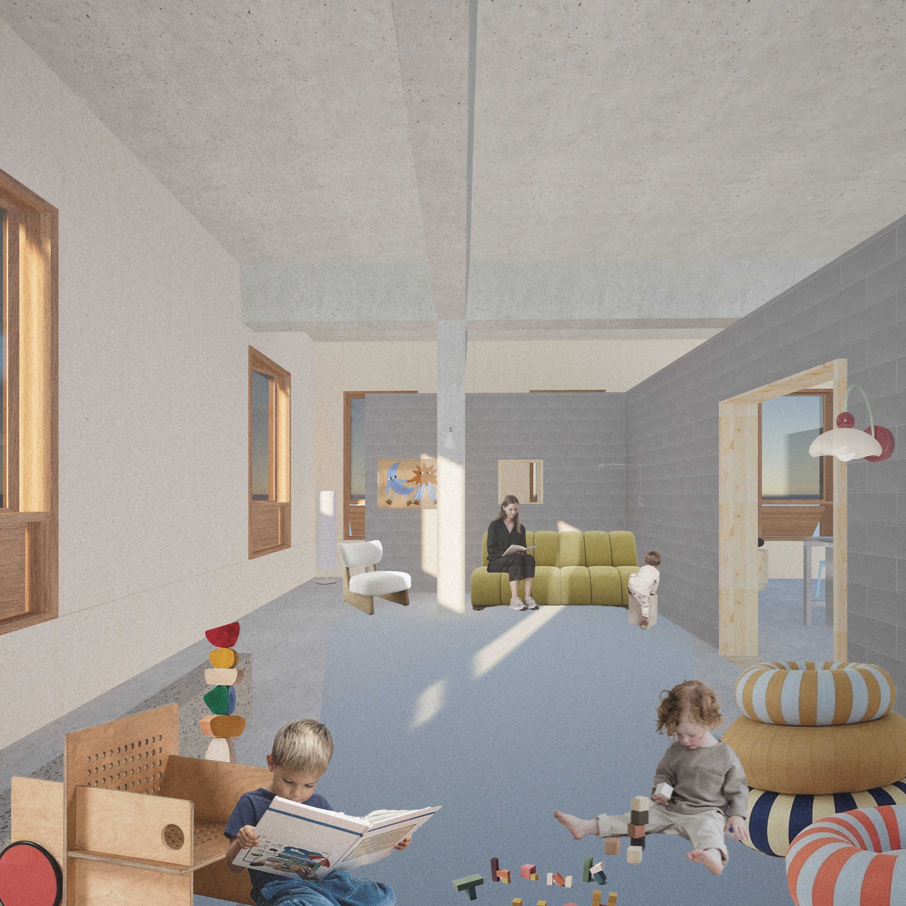 Building B: Fifth Floor Shared Space