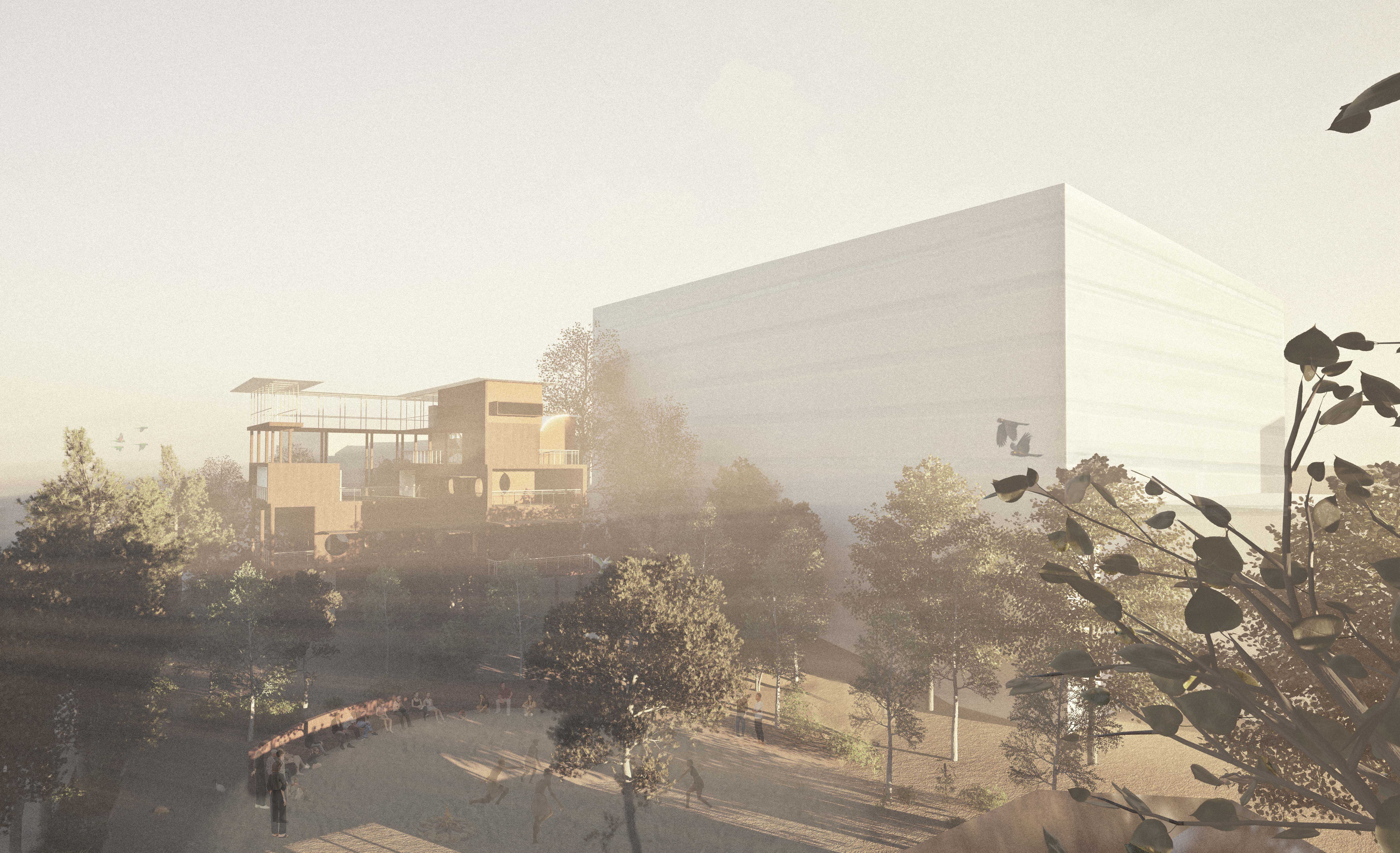 Render of Public Ceremony Ground