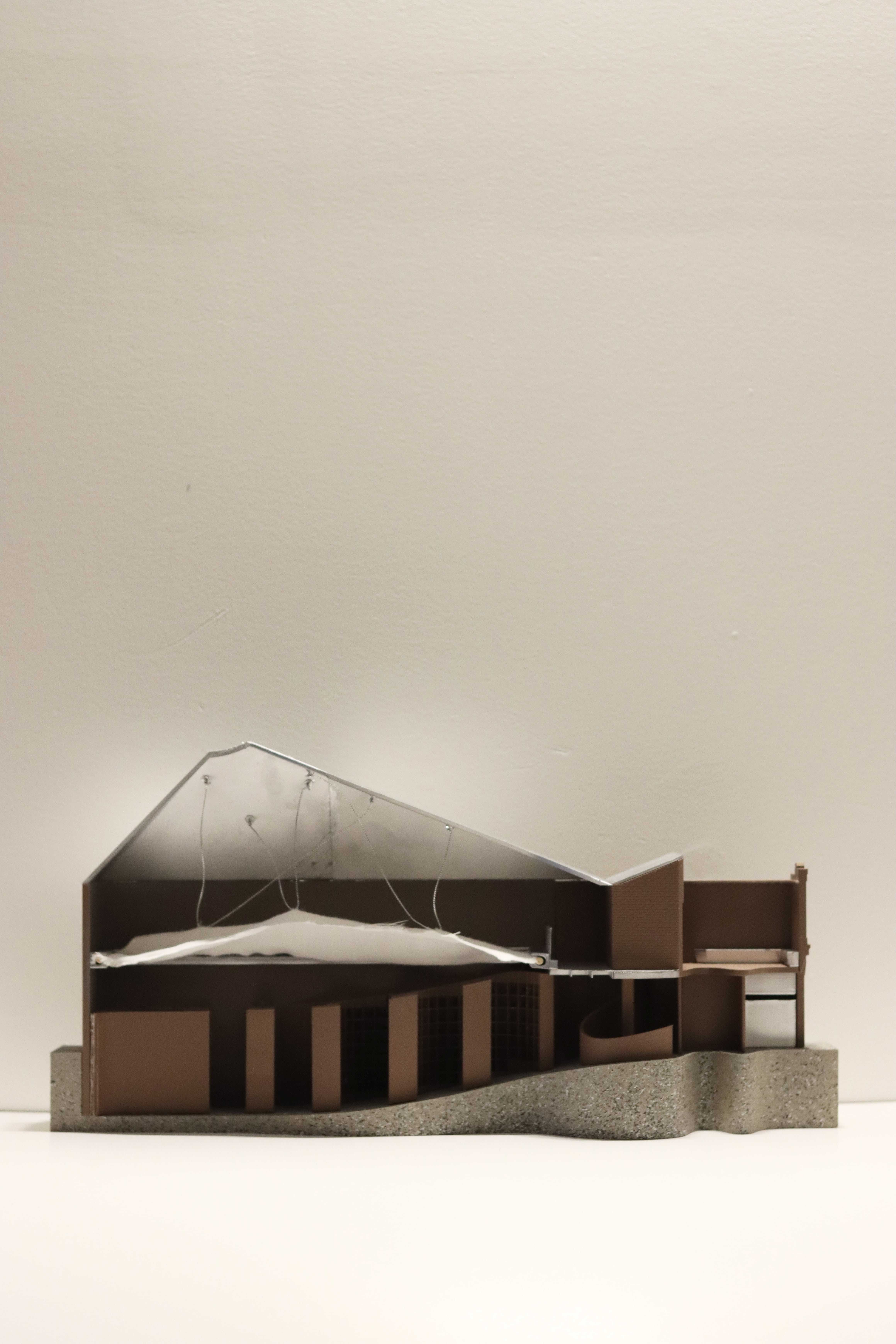 1:50 Physical Model. South Section.