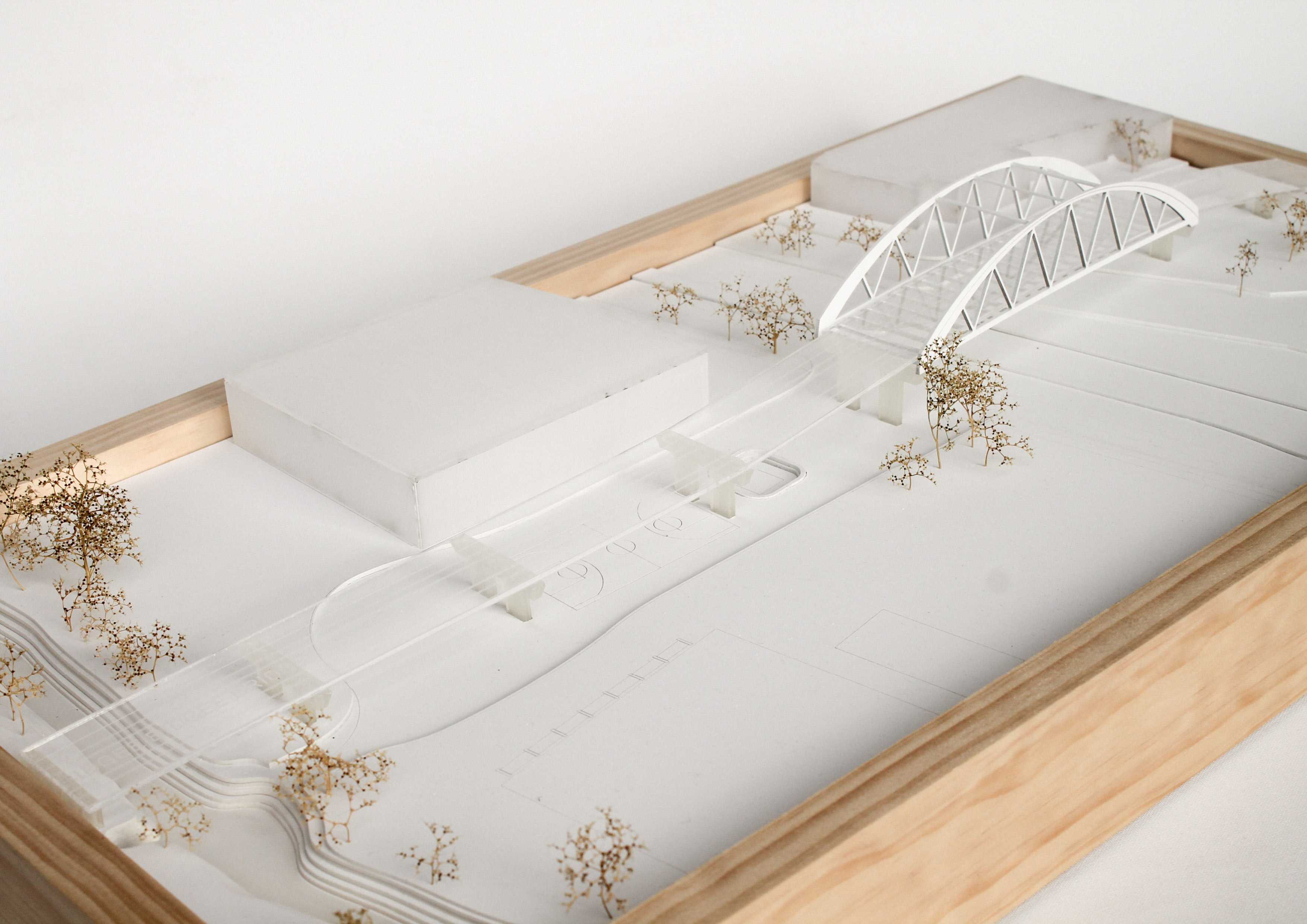 Scaled physical model, Bidgee Bidgee under-croft, Rosehill.