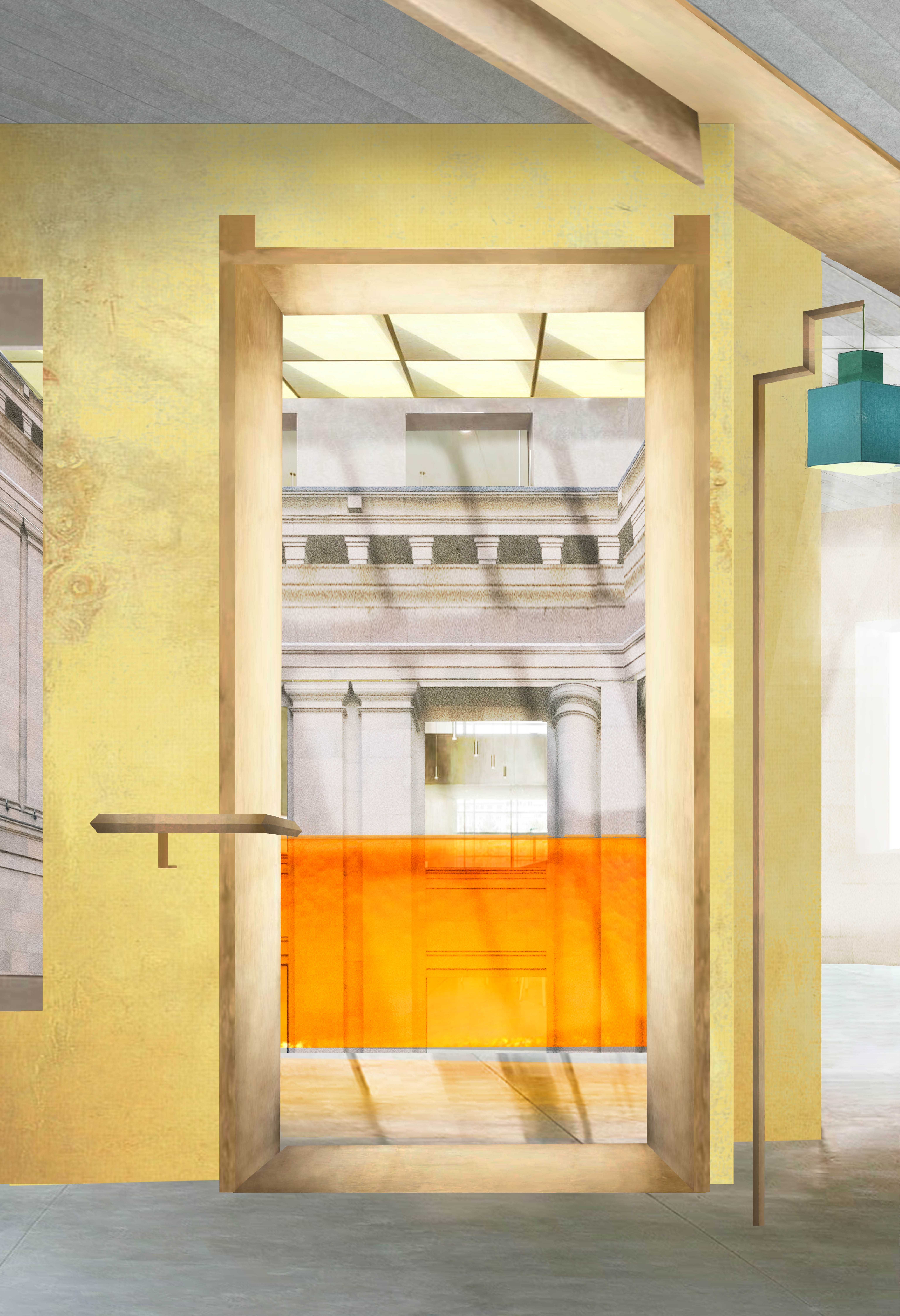 View into void on Level Nine