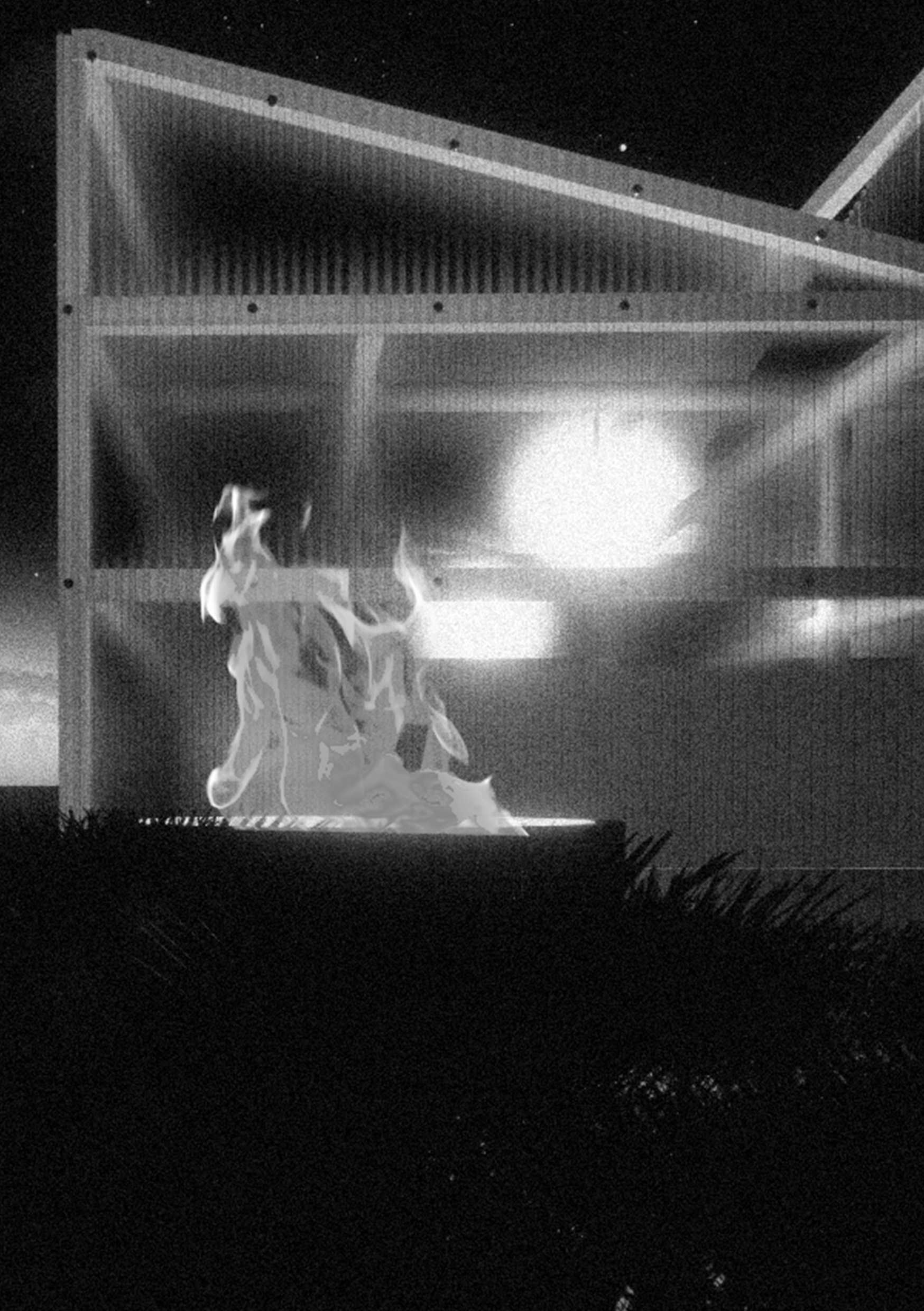 Visualisation of Courtyard.