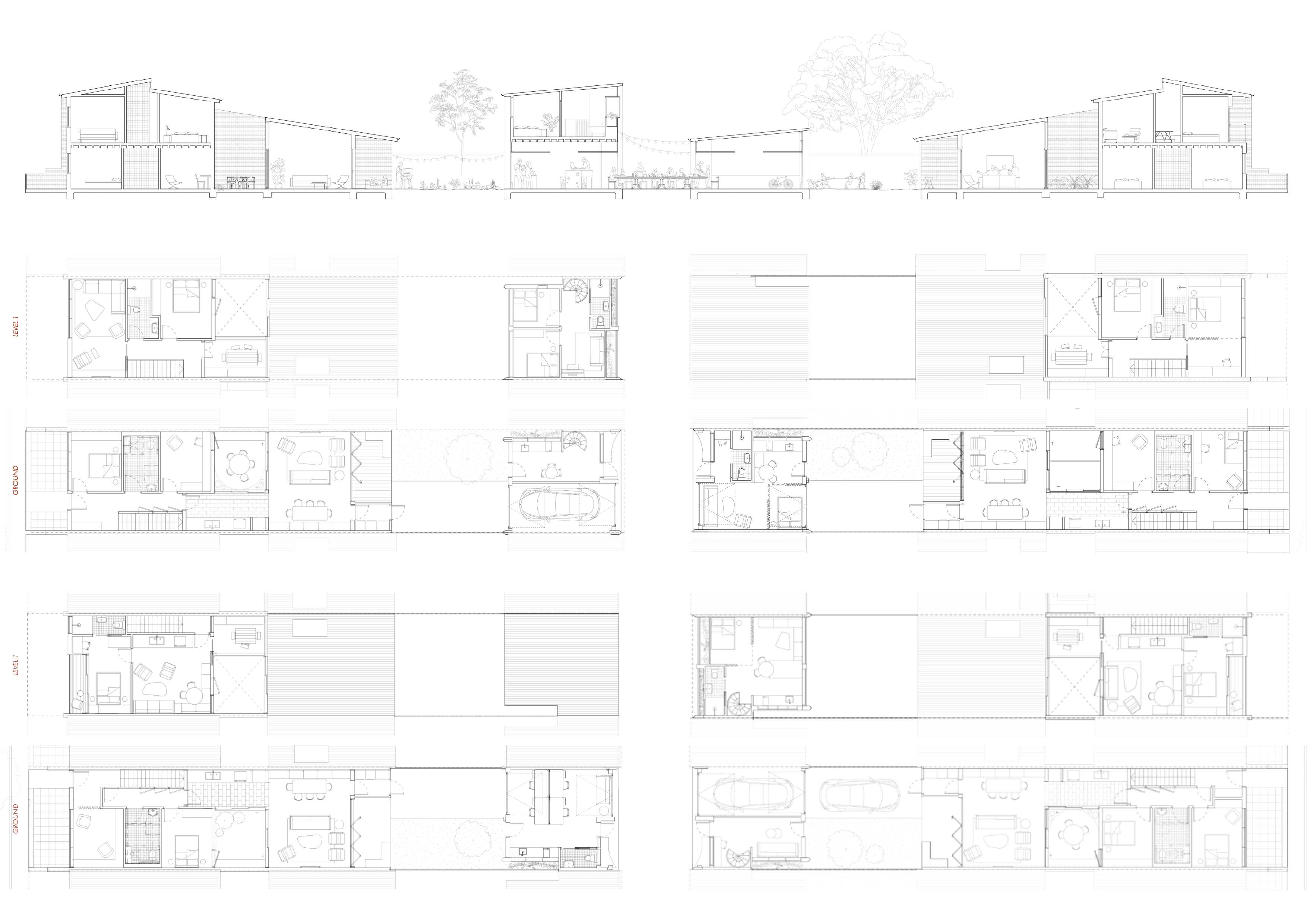 An architecture that challenges the preconceived notions of suburban living in Australia through an intergenerational lens