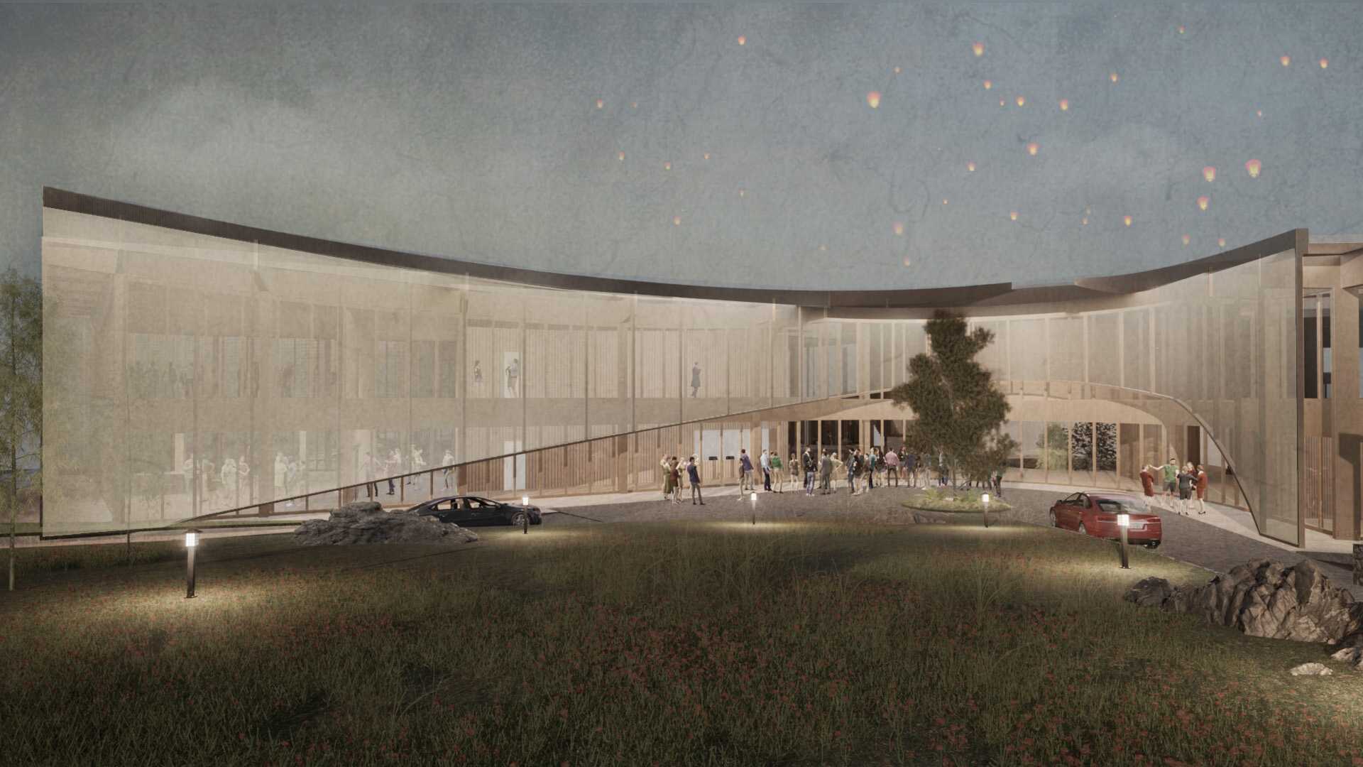 As one walks around the bend of the Northern arm, a more tranquil waterscape is revealed, free from the noise of cars and the main road.