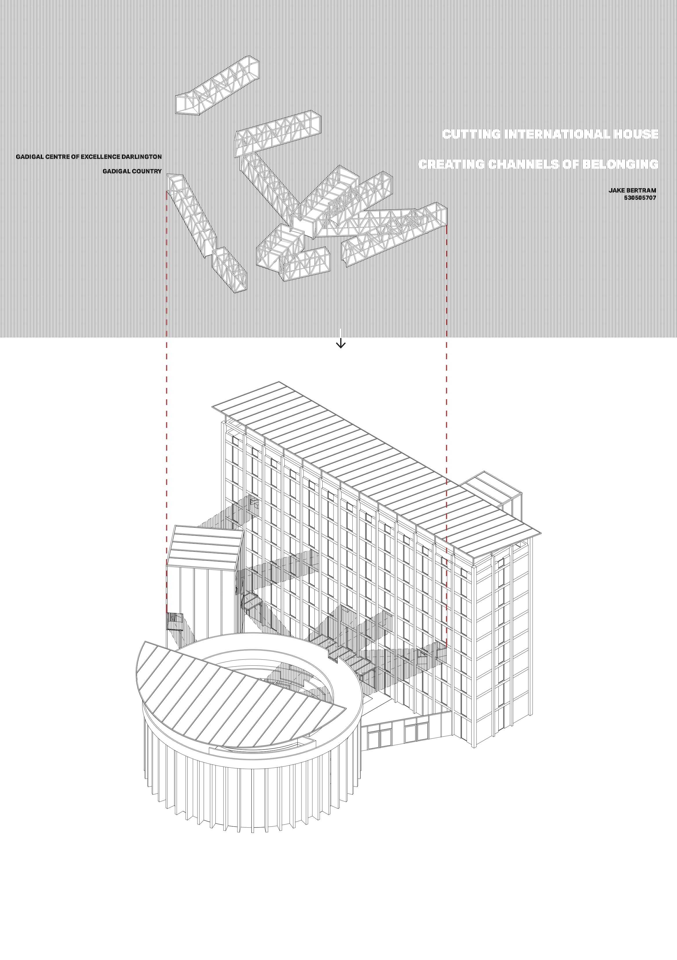 Cutting International House, Creating Channels of Belonging
