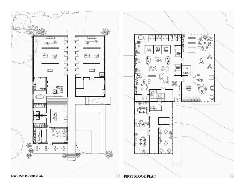 Ground Floor and First Floor Plans