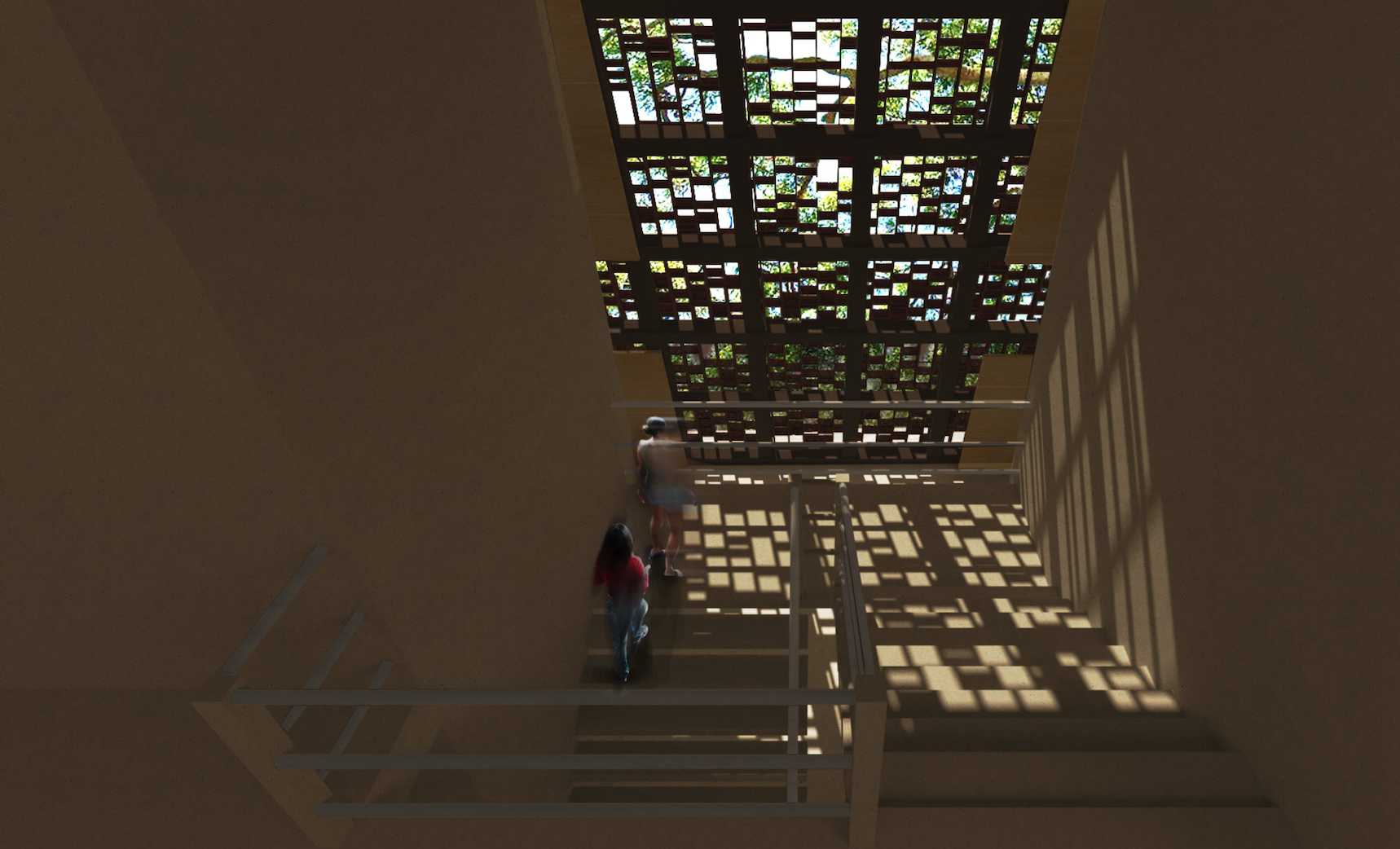 Interior Visualisation - Main Stairwell
