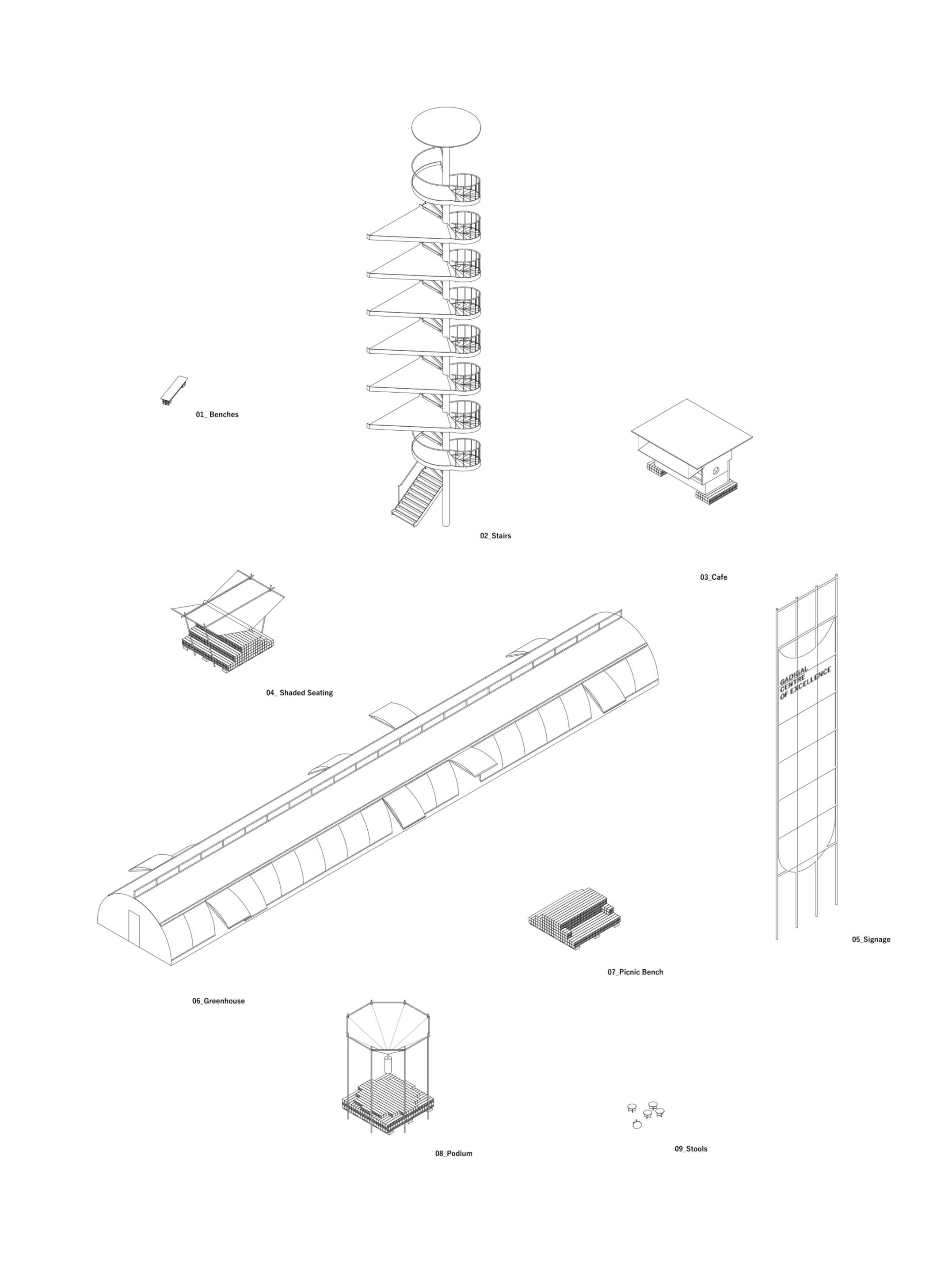 Adaptive reuse of brick and steel structures 