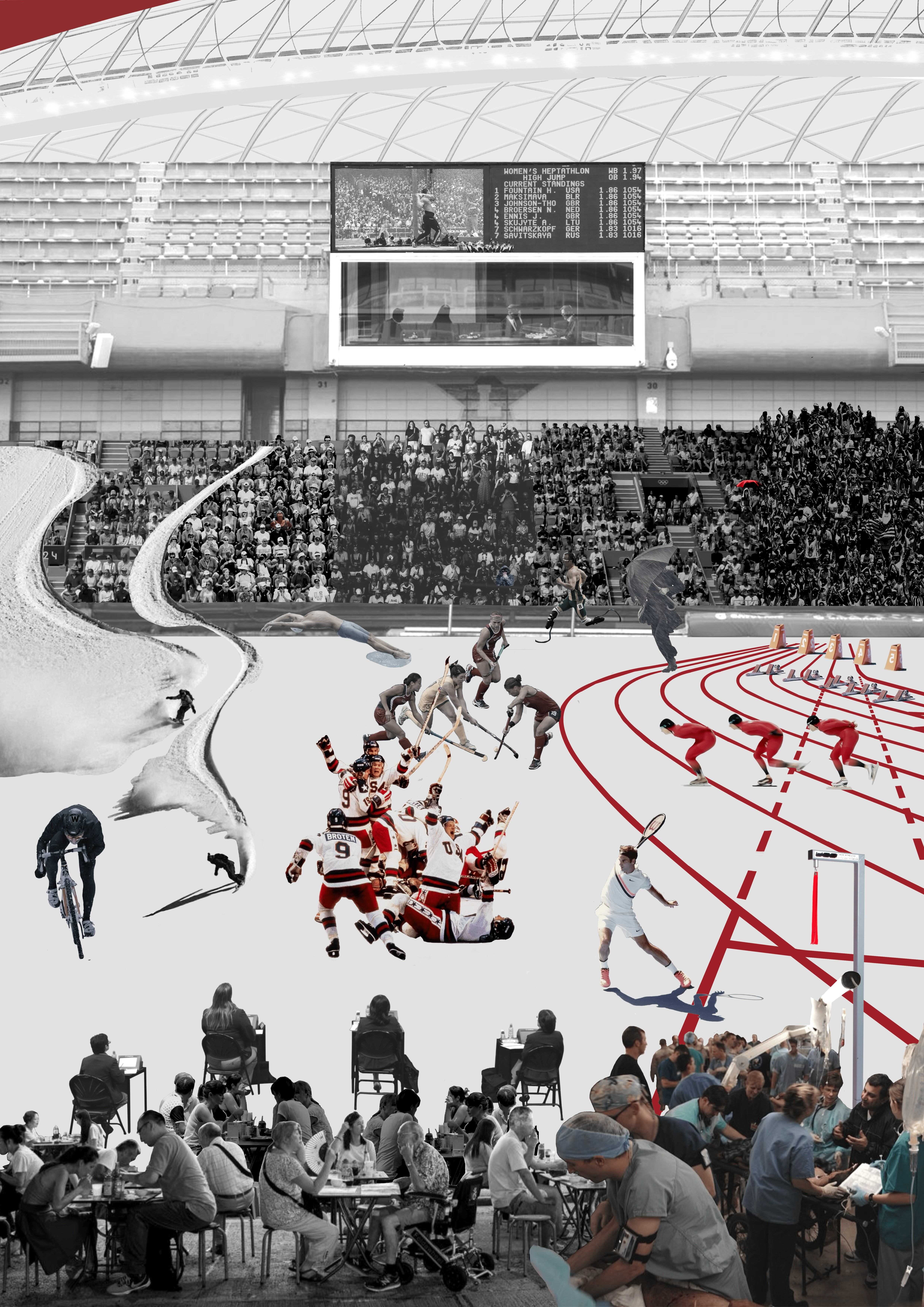Image Manifesto: the chaotic overlap of sports and emergency