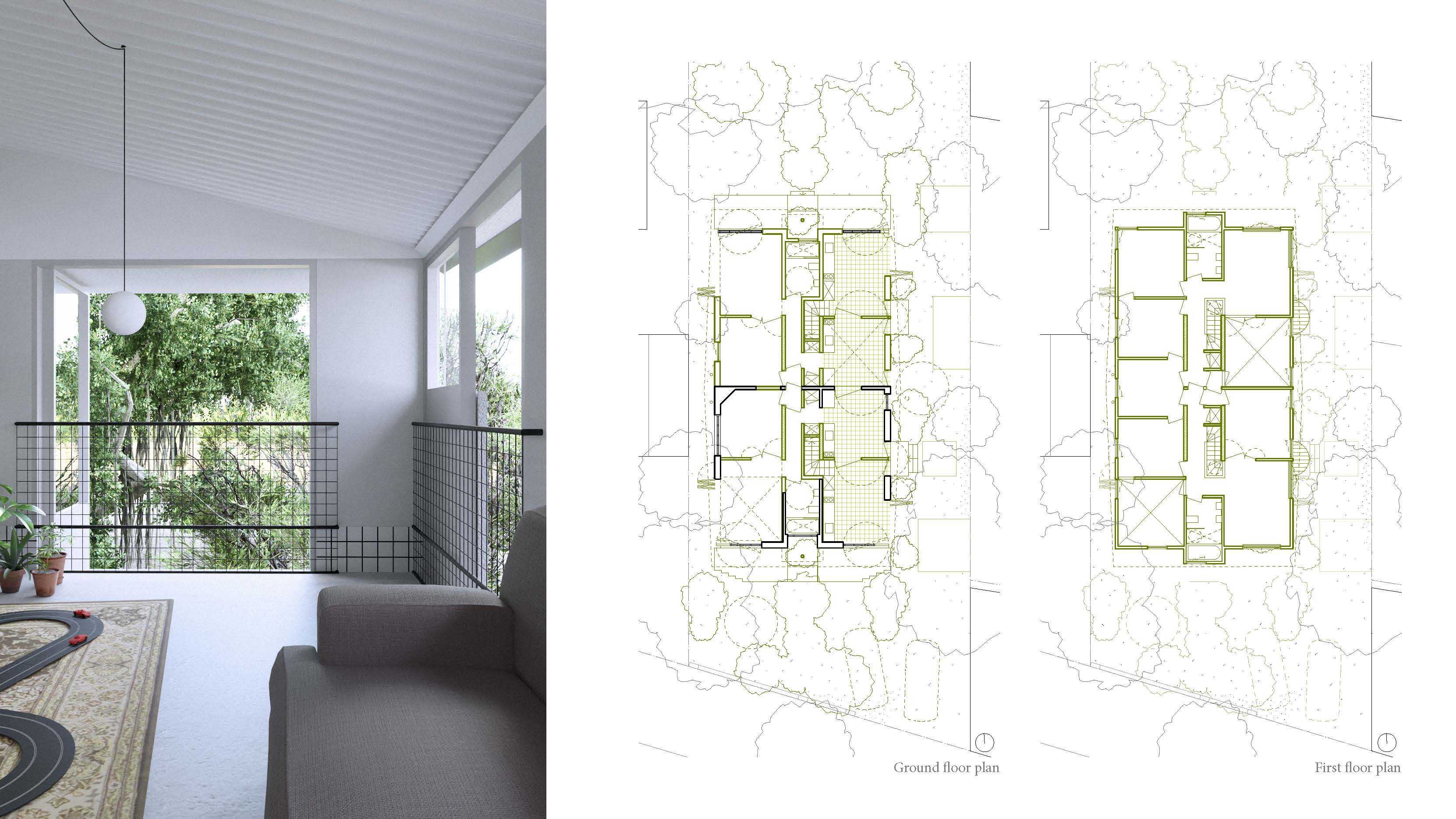 The plan was the corpora of the project. The building's image and language were found through the plan, not imposed upon it.