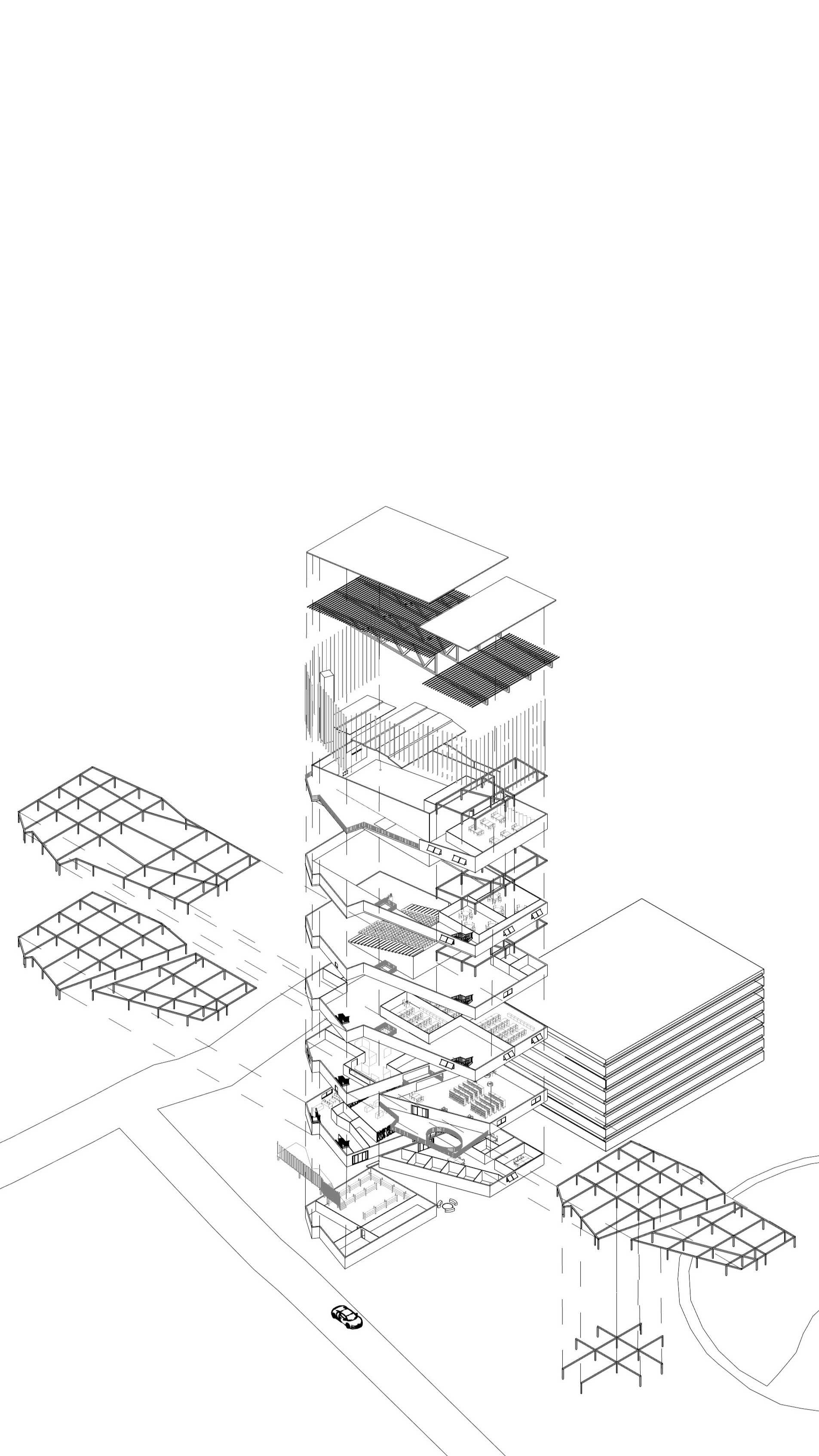Exploded Axonometric