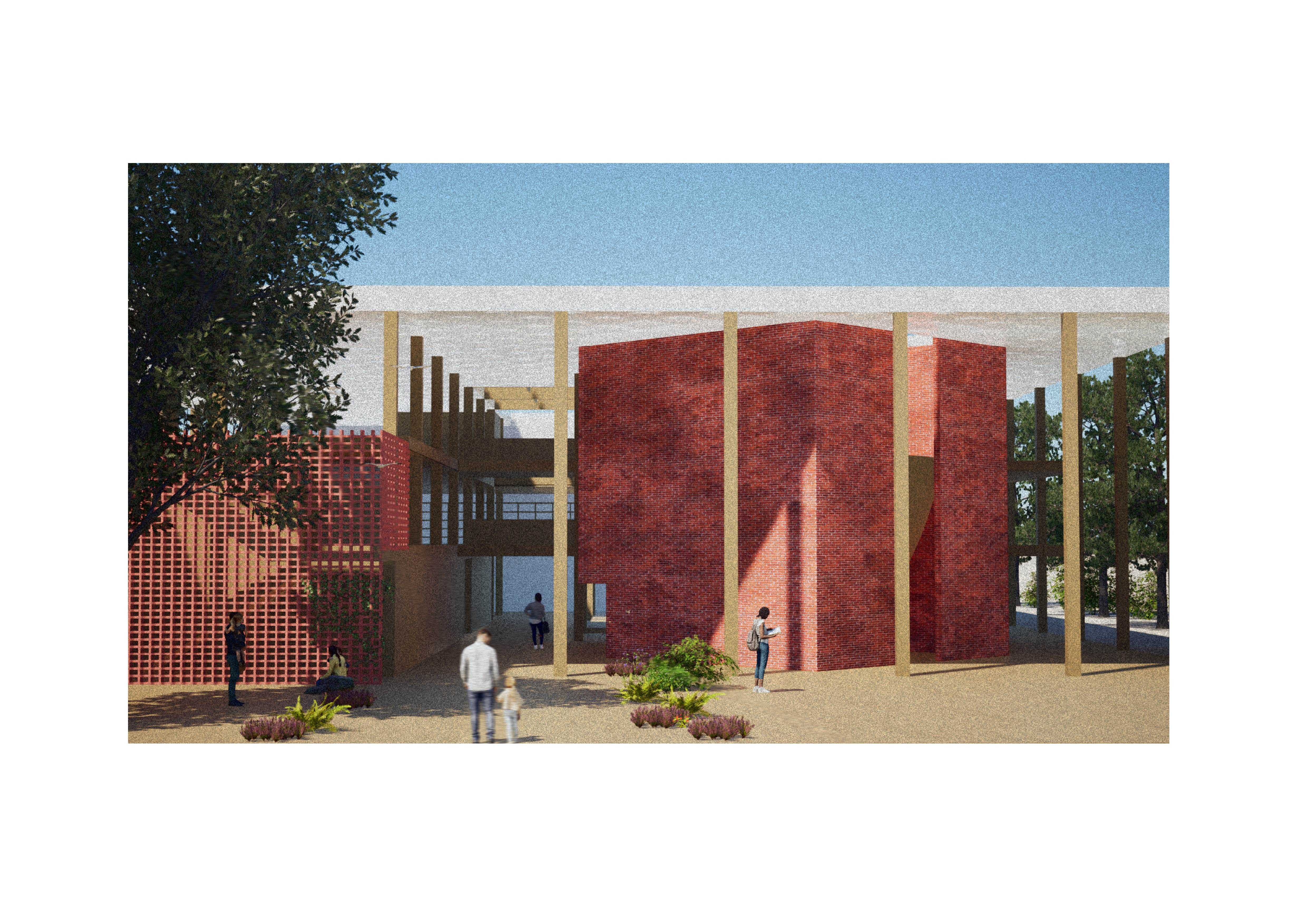 Butlin Avenue Facade