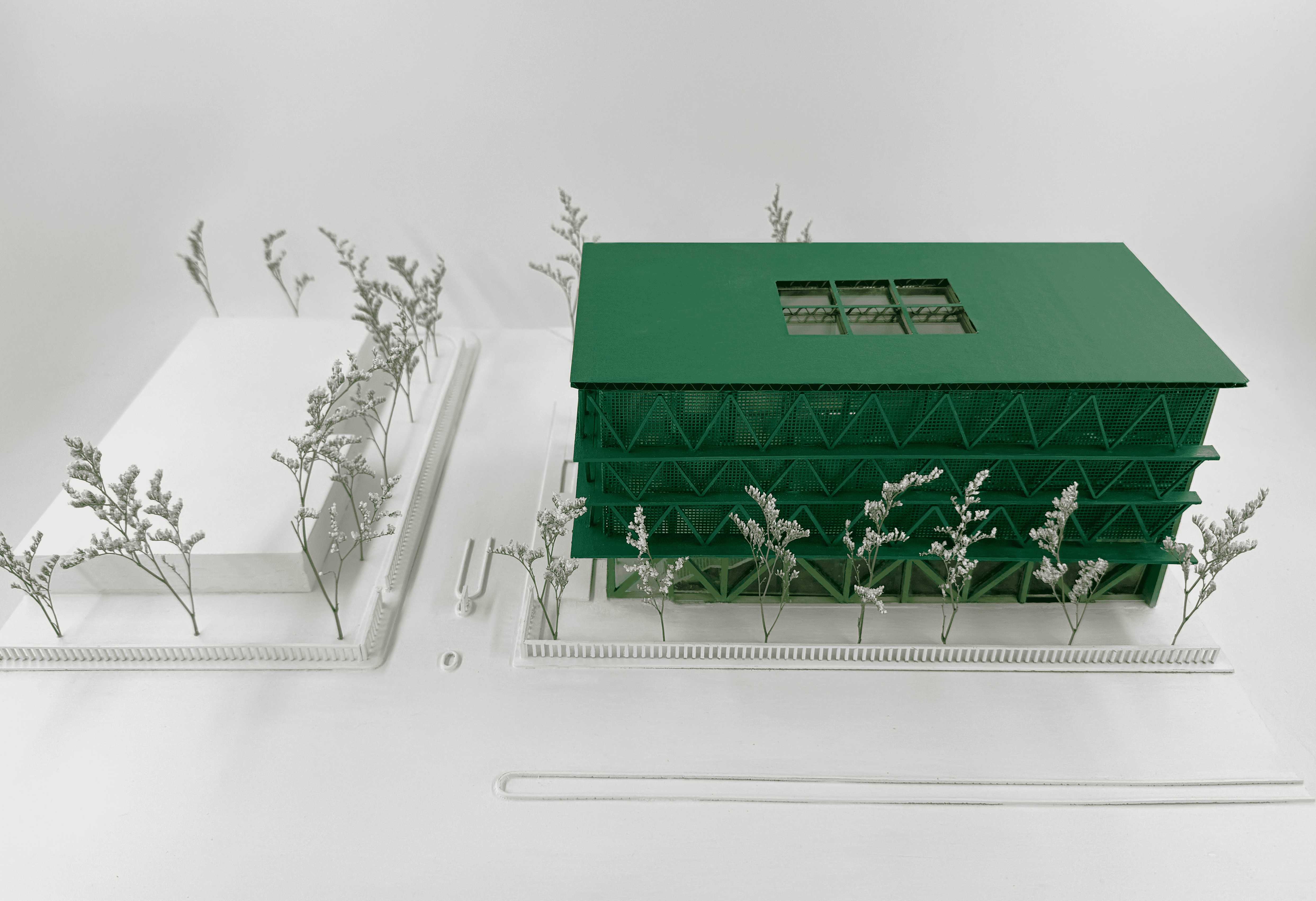 Physical model - View from Parramatta Road