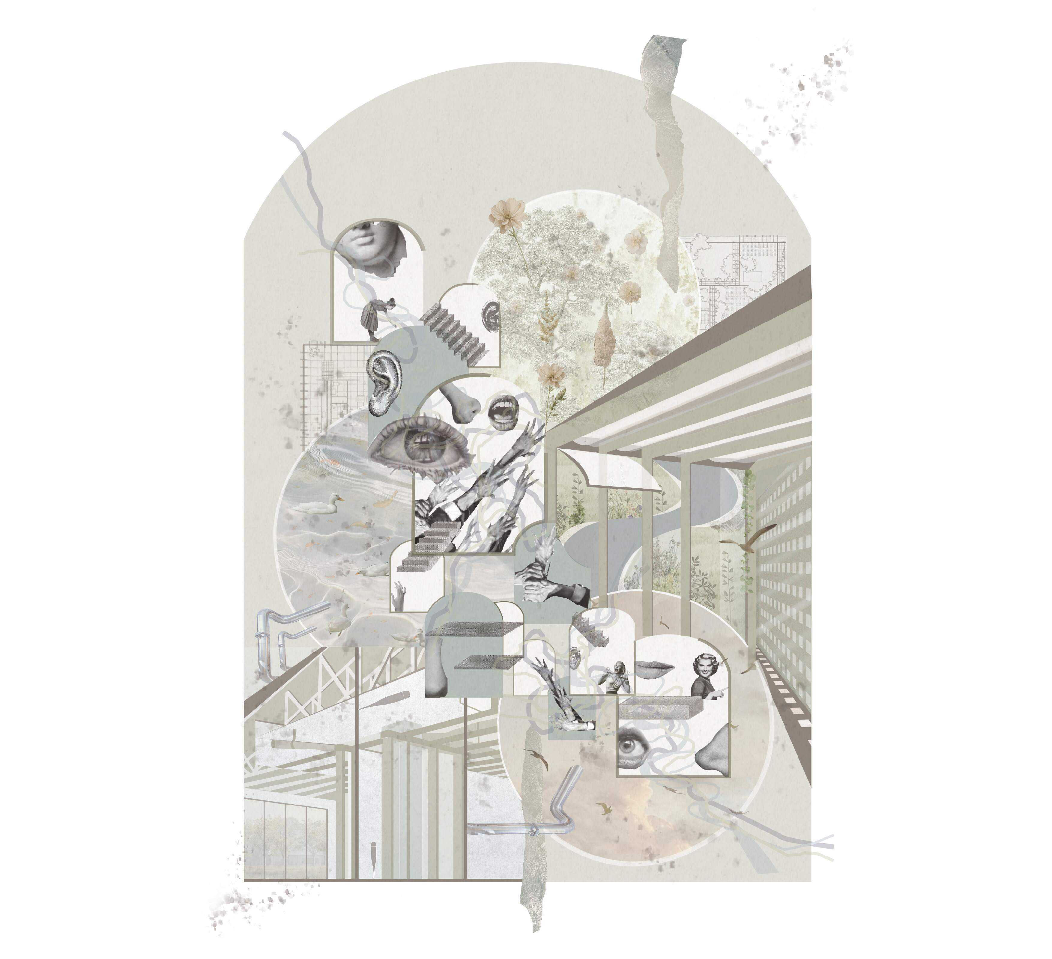 Image Manifesto : Two Climates of Comfort contrasts engineered, sensory-muted comfort with porous, climatic engagement, revealing how sealed interiors externalise harm while adaptive thresholds reawaken climate literacy and position comfort as a shared, negotiated atmospheric relationship.
