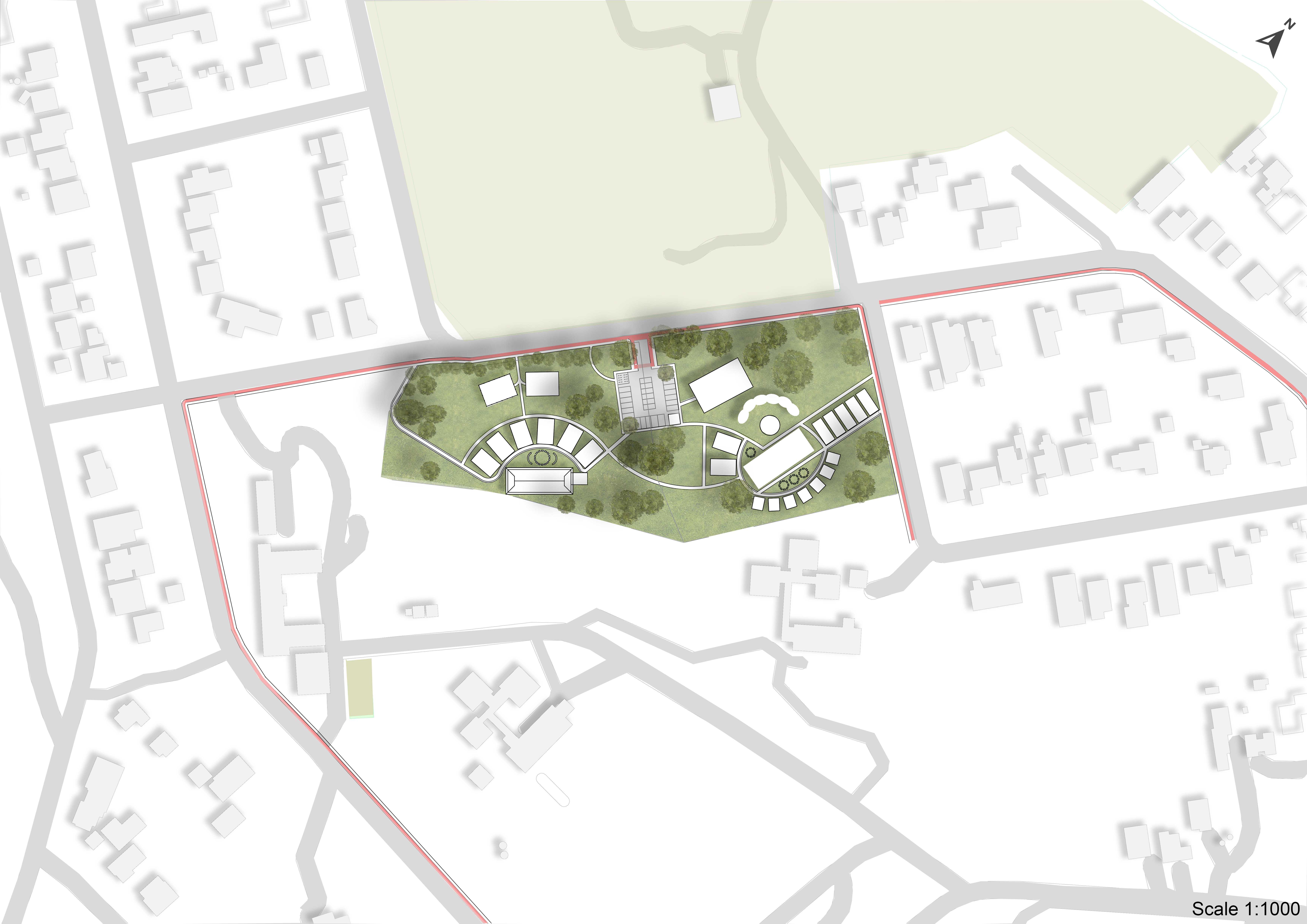 Project Commonscape: A precinct plan that weaves community, ecology, and movement into a connected public realm.
