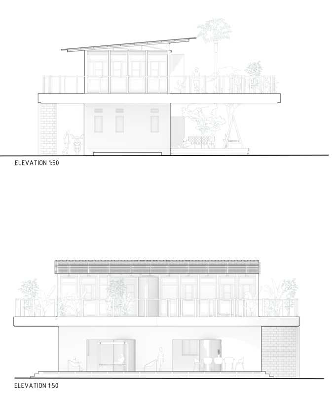 1:50 Housing Typology Elevations