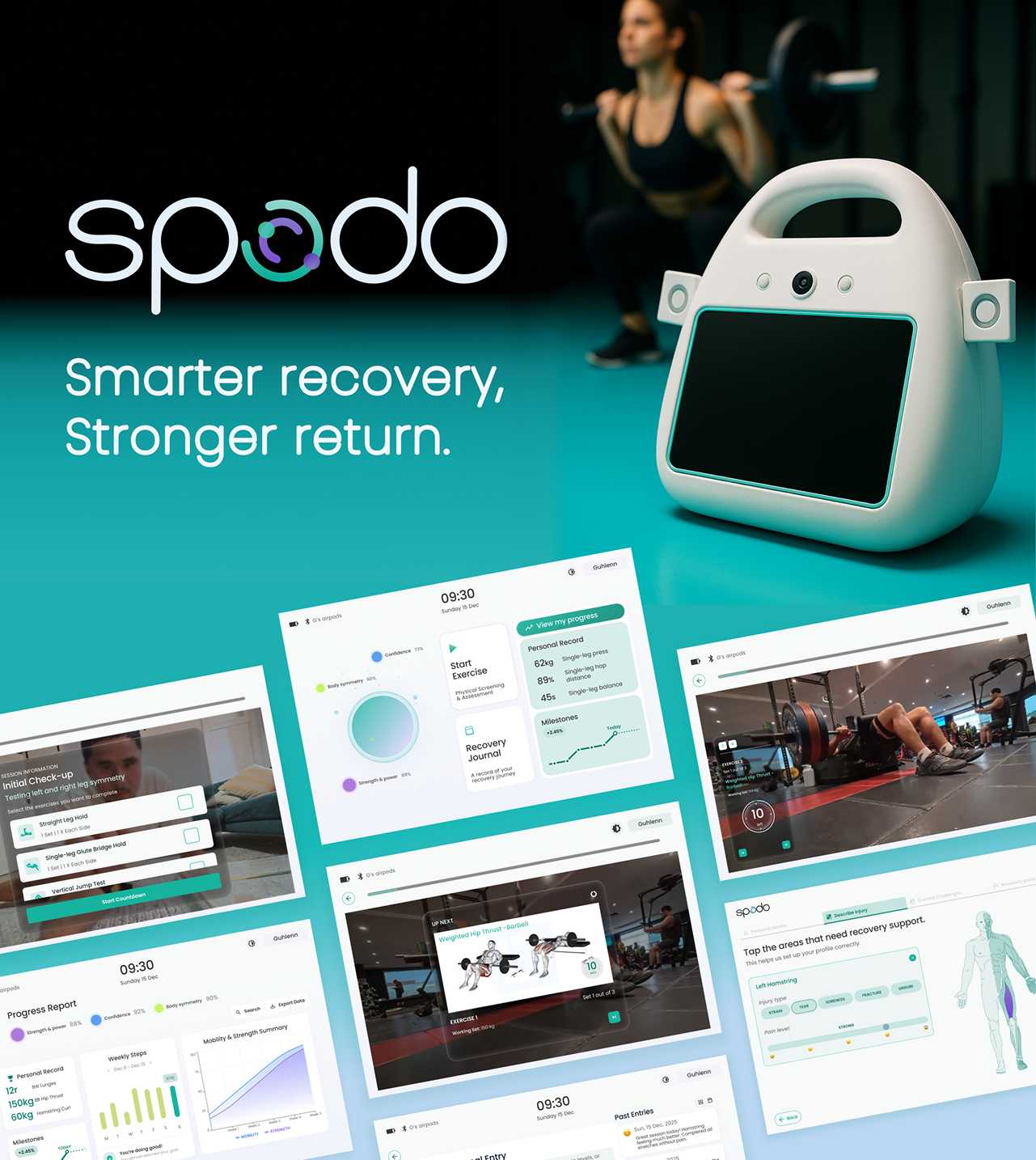 Spodo: Smarter Recovery Smarter Return