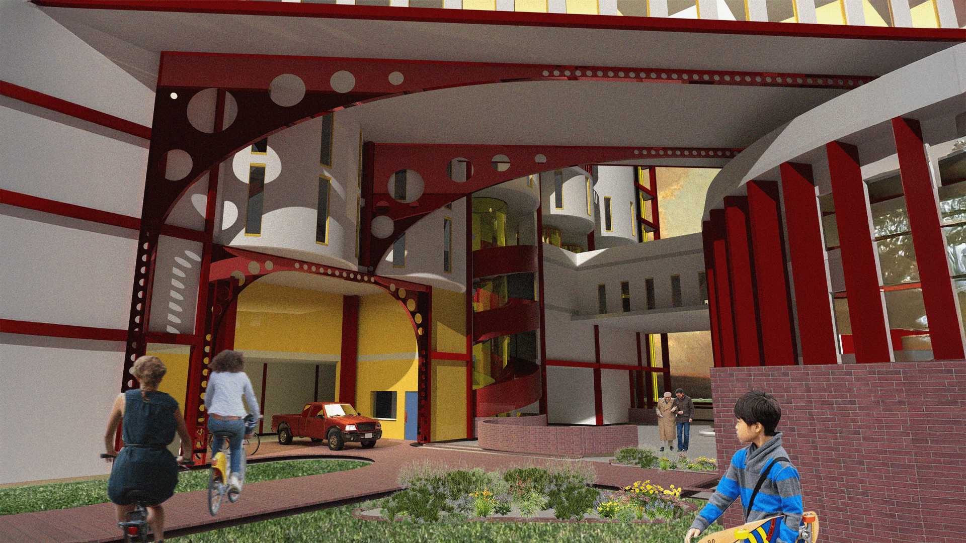 Entrance via Seymour Centre