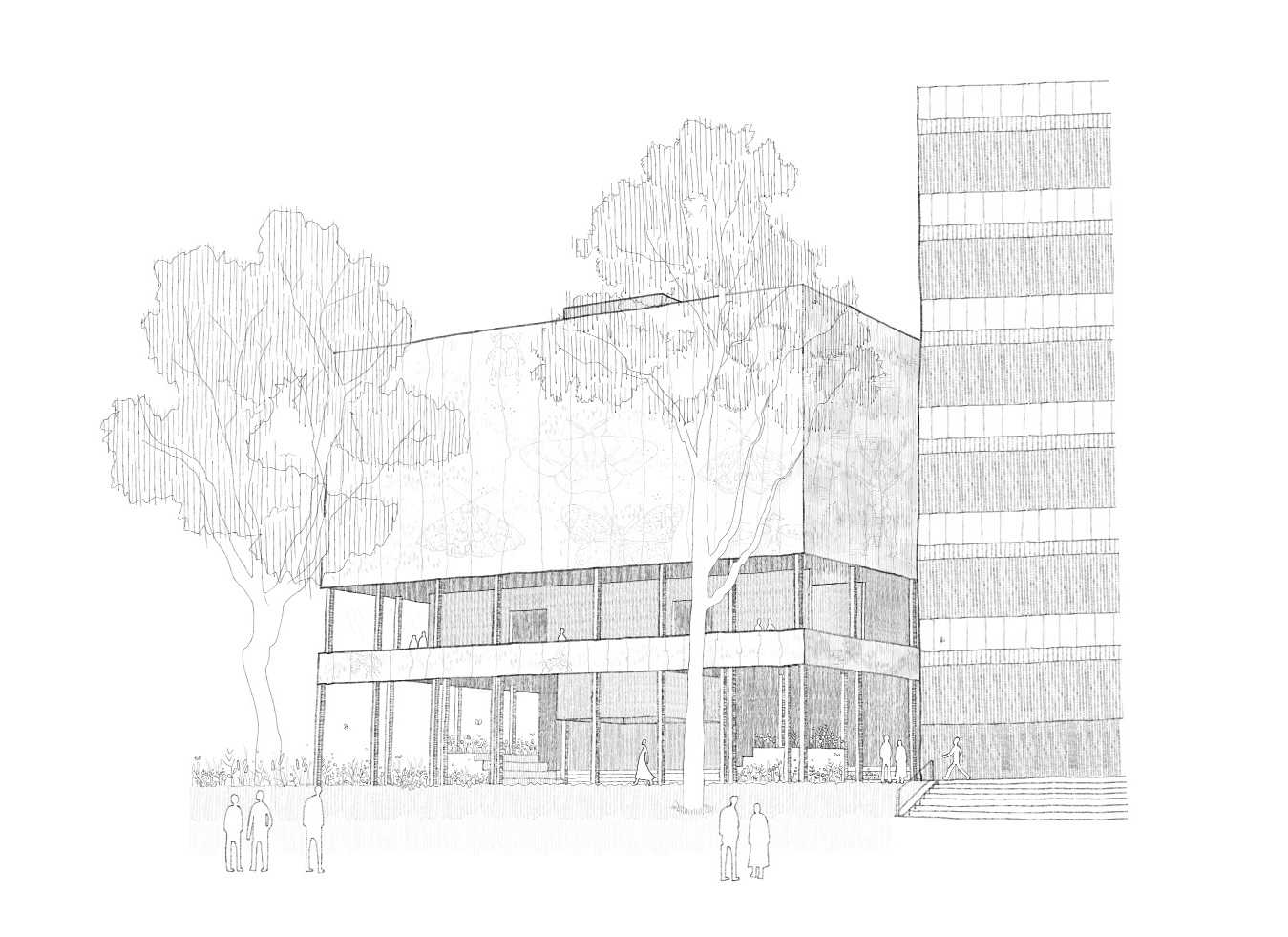 View on Approach from Gadigal Green 