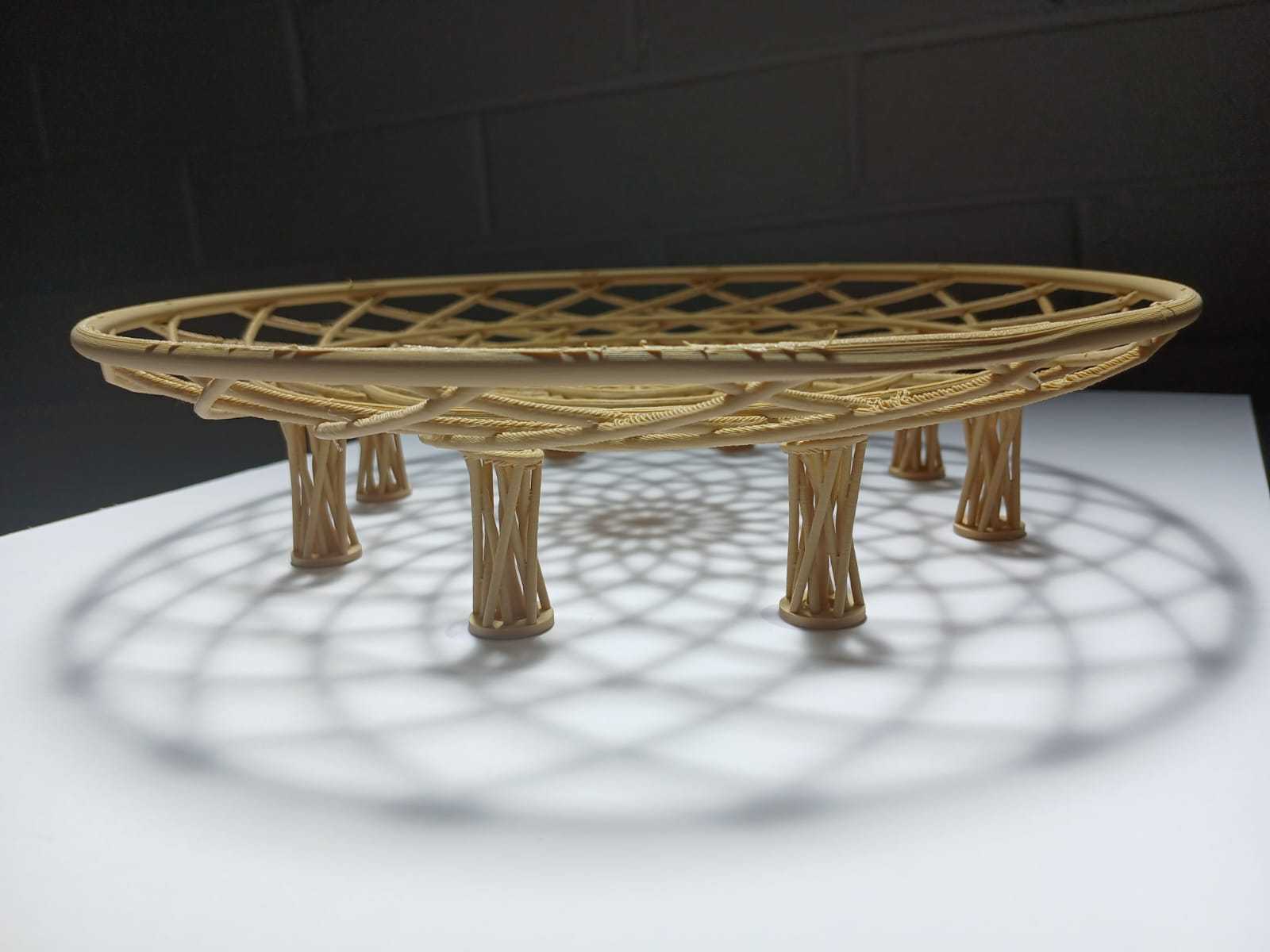 Dance as Expressed Structure with interplay of light, shadow, form, and space by exposing the materiality of bamboo as the primary structure to create movement and dynamism throughout the day.