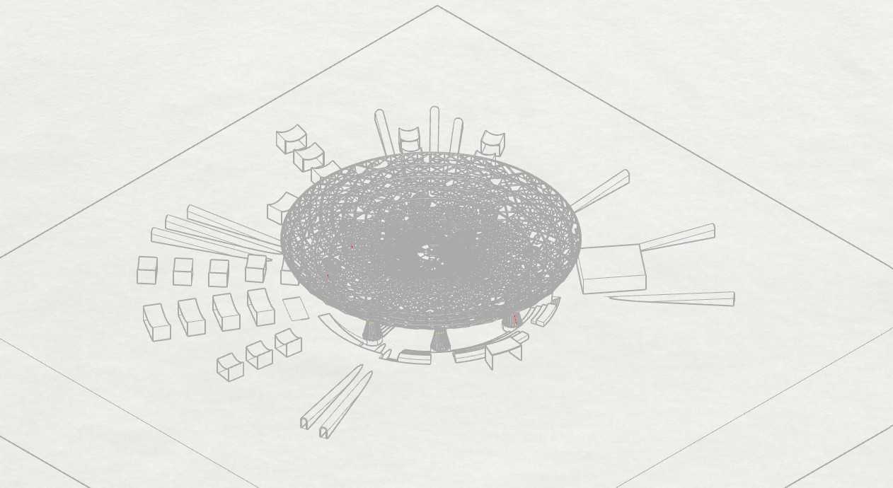 Axonometric. Please visit external links to view the latest version of this project.