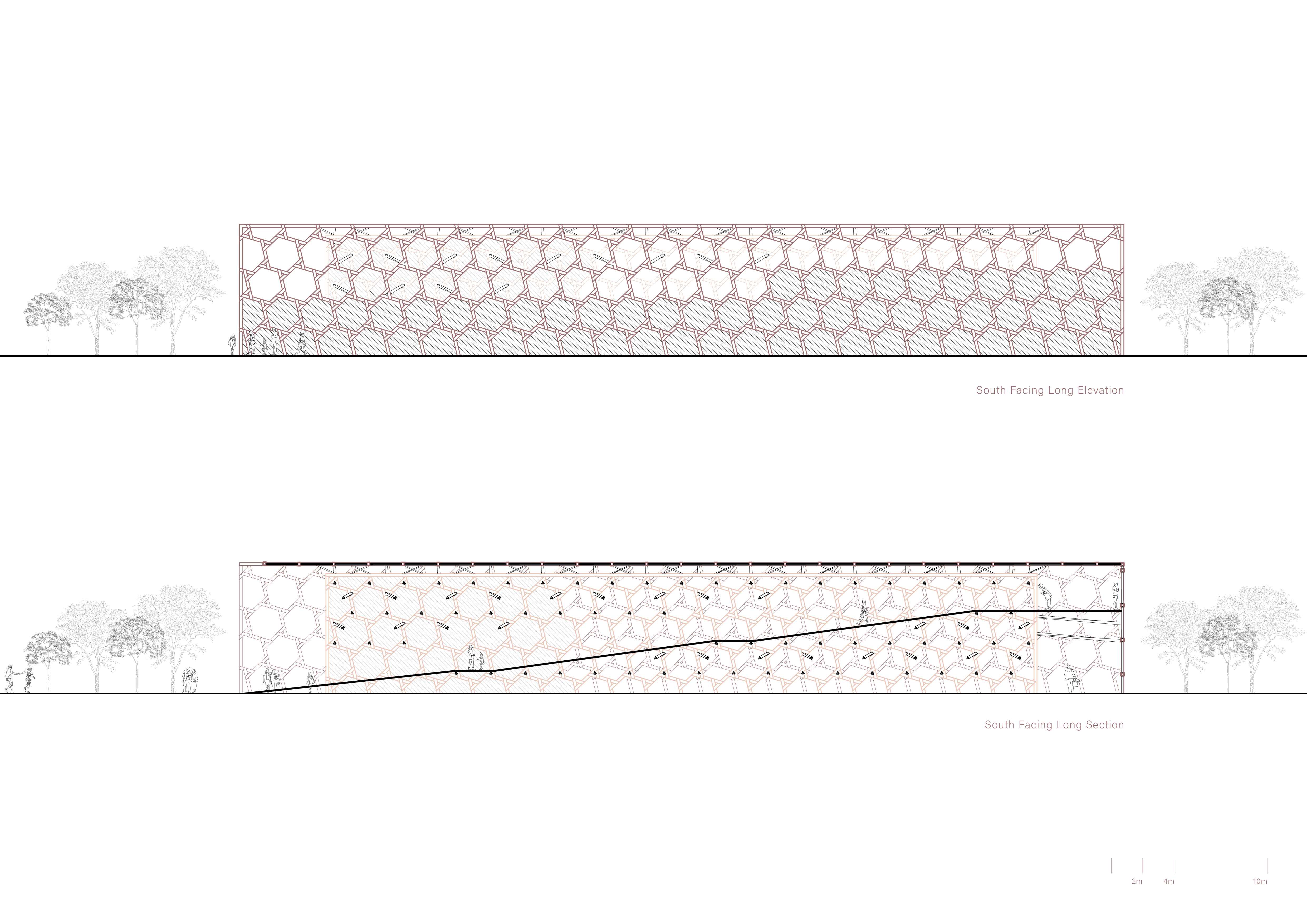 1:200 Section and Elevation