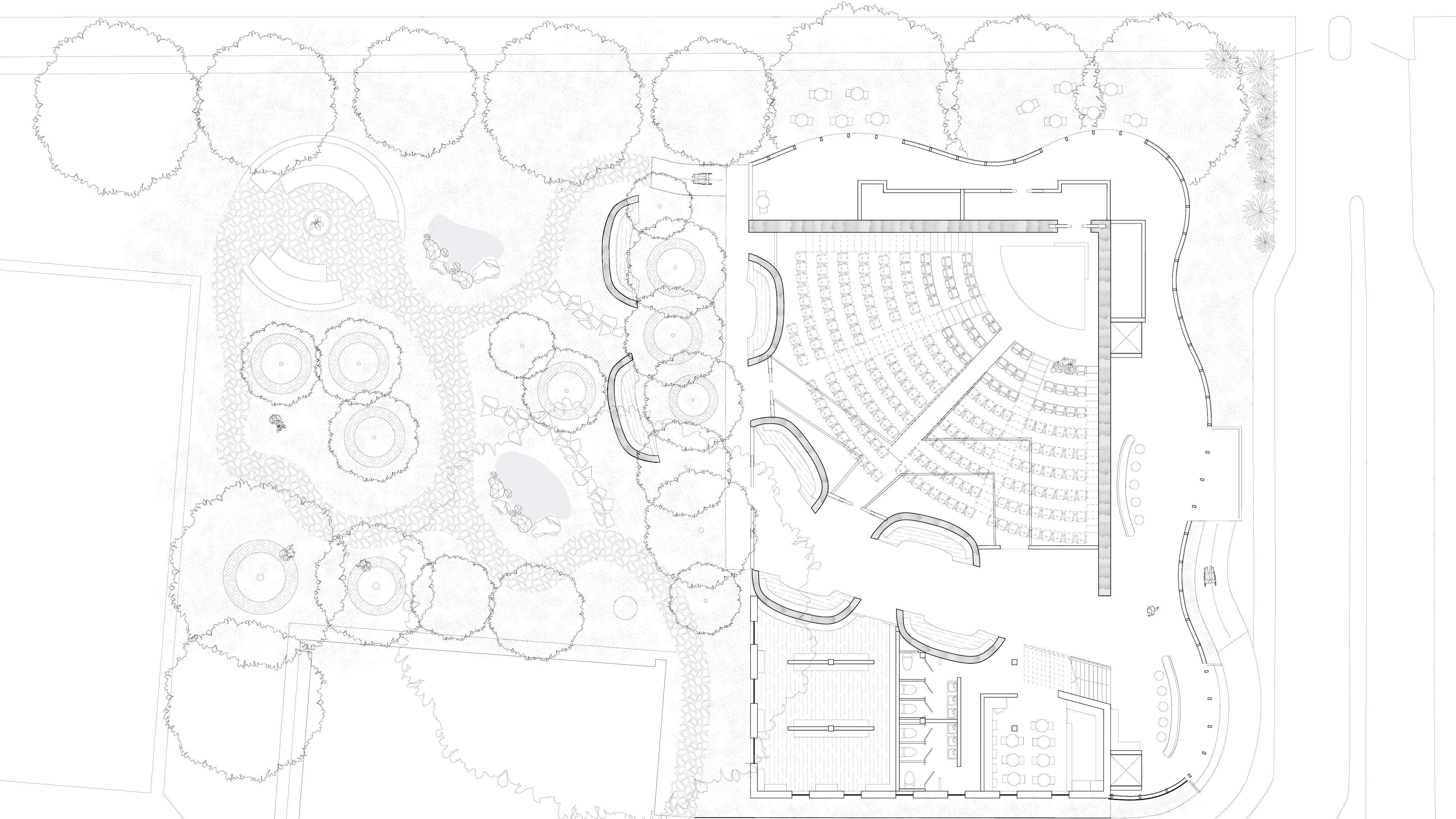 Ground Floor Plan 1:100 on A1
